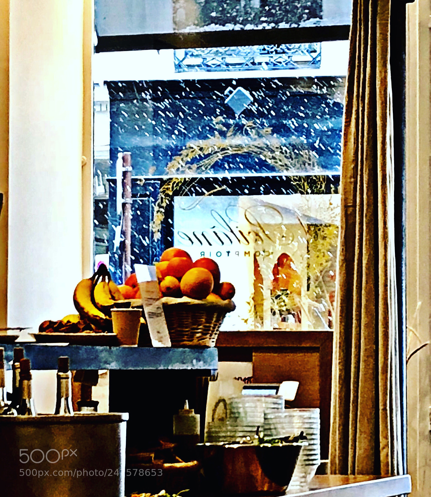 Apple iPhone 8 sample photo. Today neige ❄️  photography