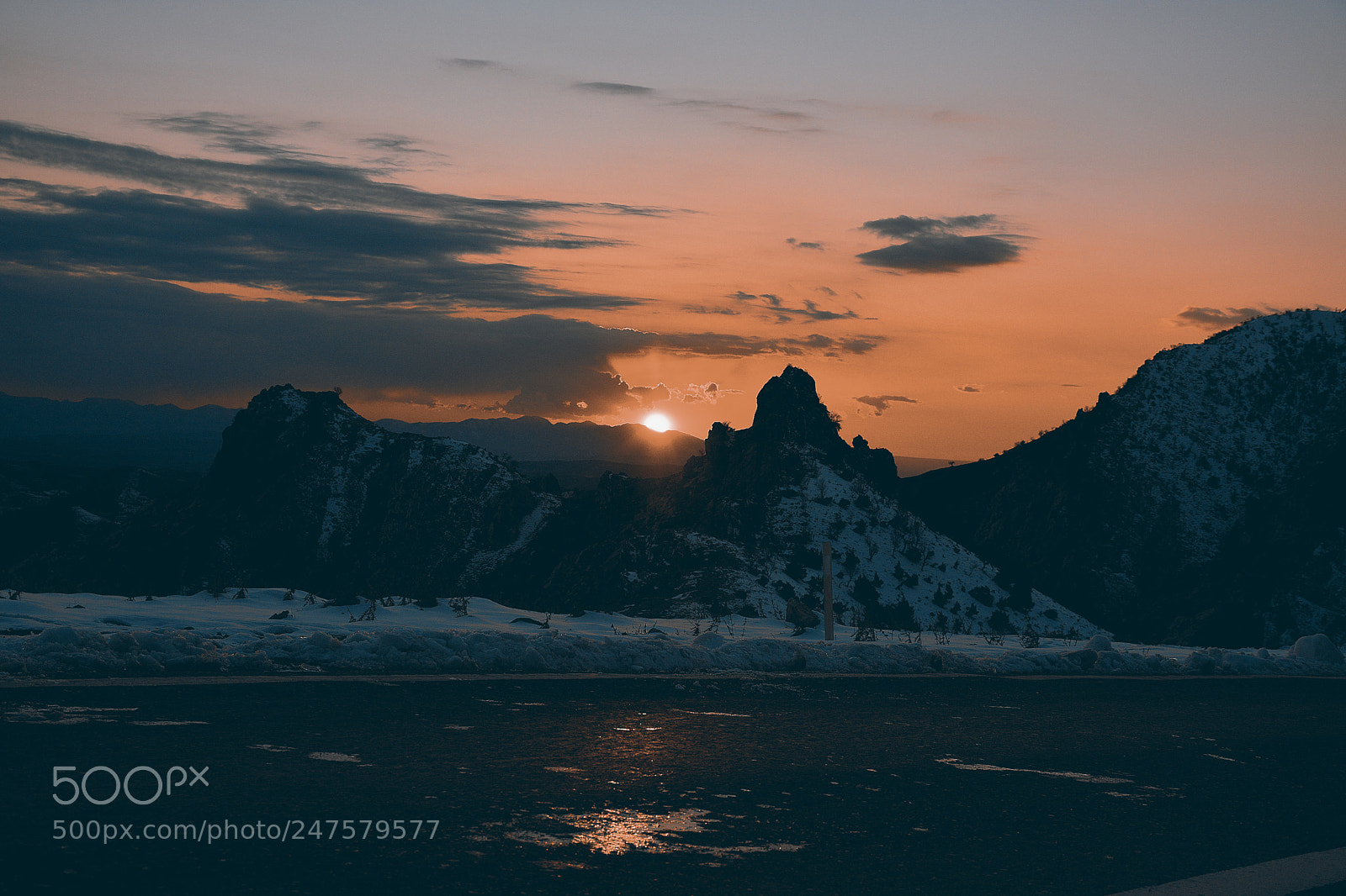 Nikon D7100 sample photo. Sunset time photography