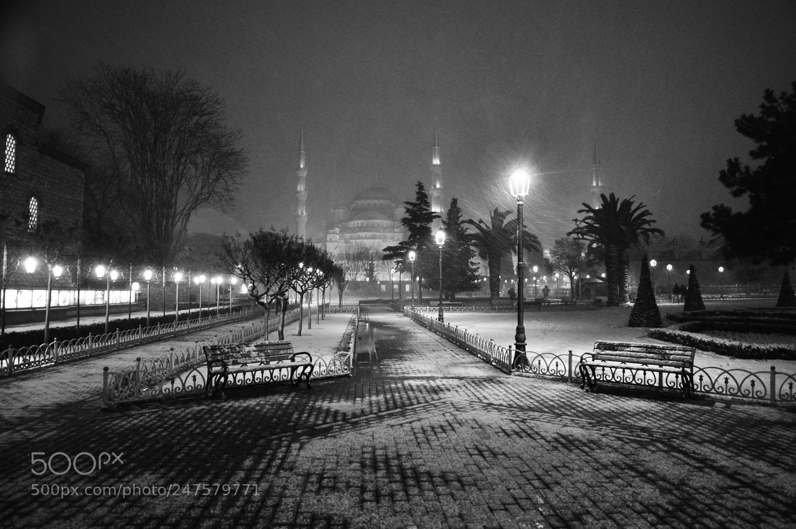 Nikon D90 sample photo. Snow tales of istanbul photography