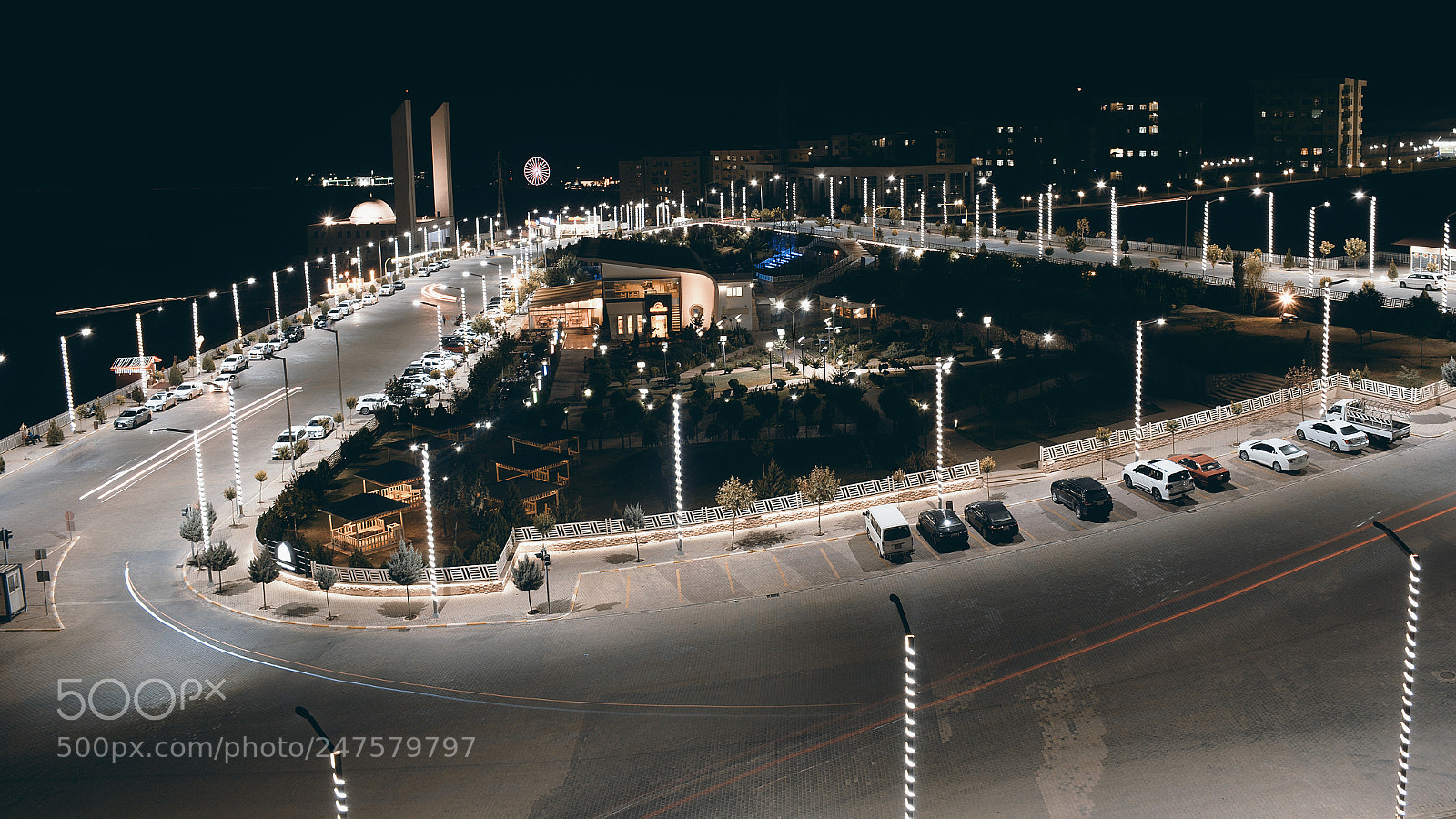 Nikon D7100 sample photo. New zakho at night photography