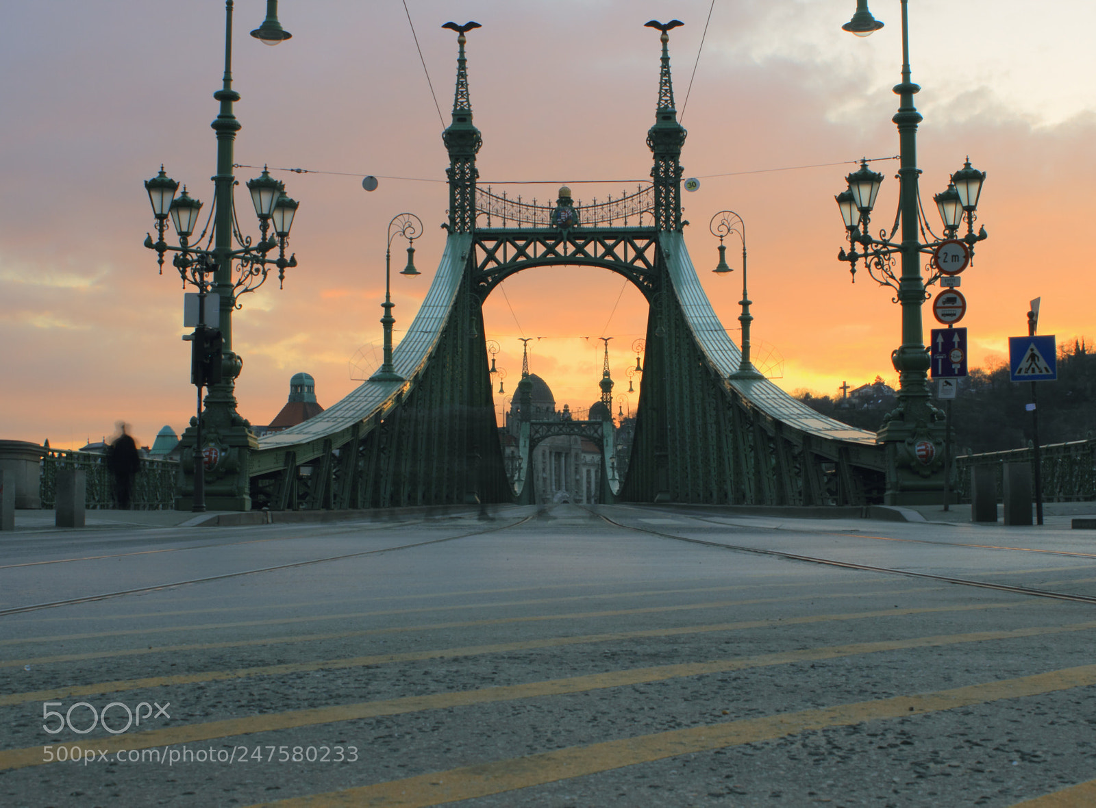 Canon EOS 600D (Rebel EOS T3i / EOS Kiss X5) sample photo. Sunset over the bridge photography