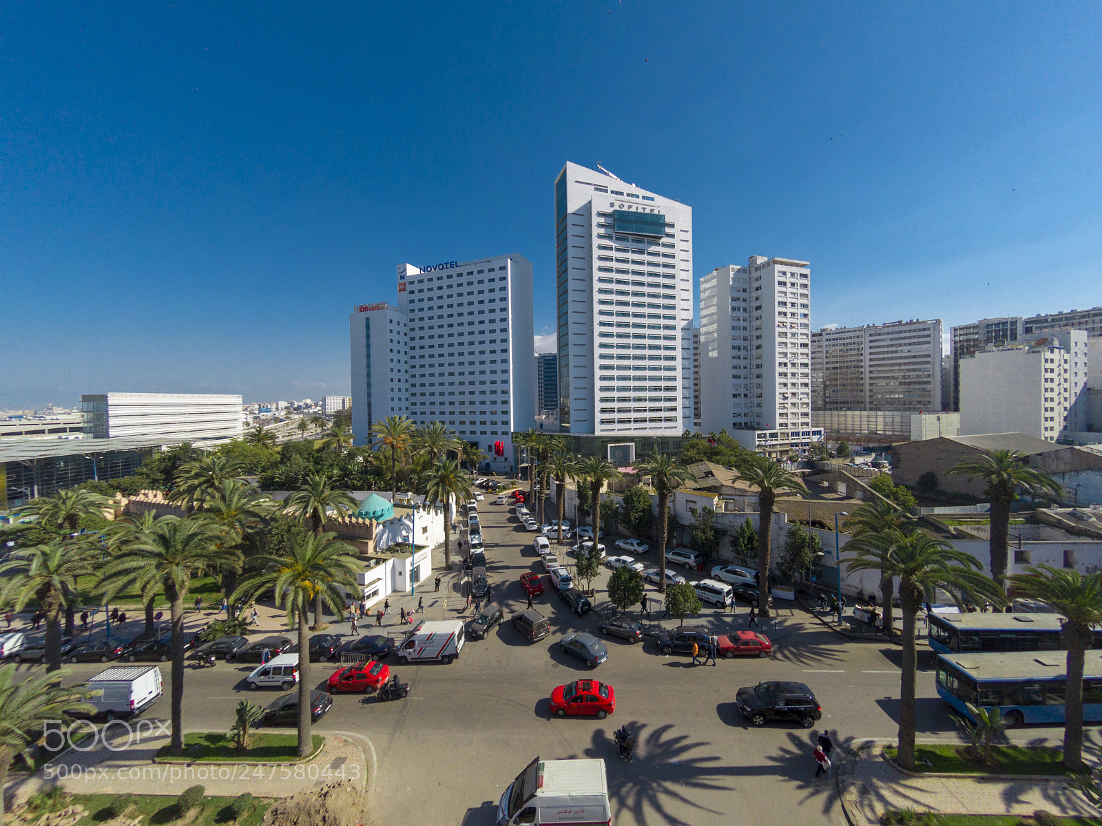 GoPro Hero5 Black sample photo. Casablanca - city center photography