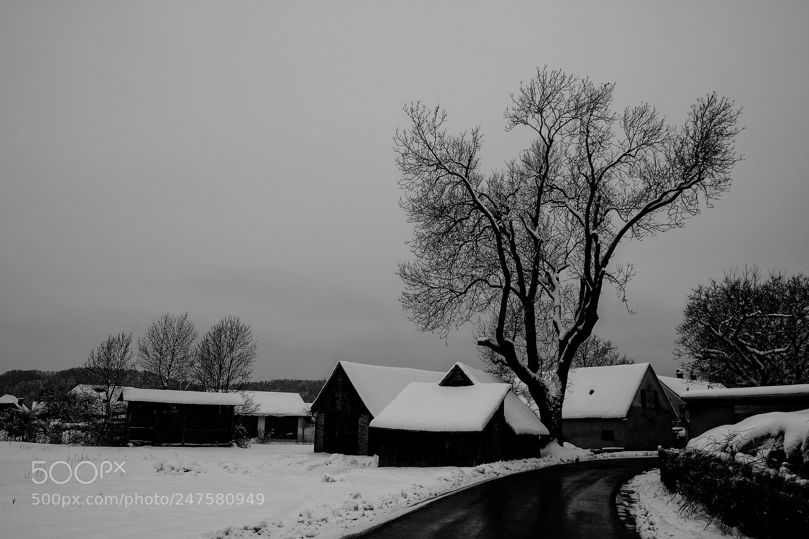 Nikon D7100 sample photo. Little village in styria photography