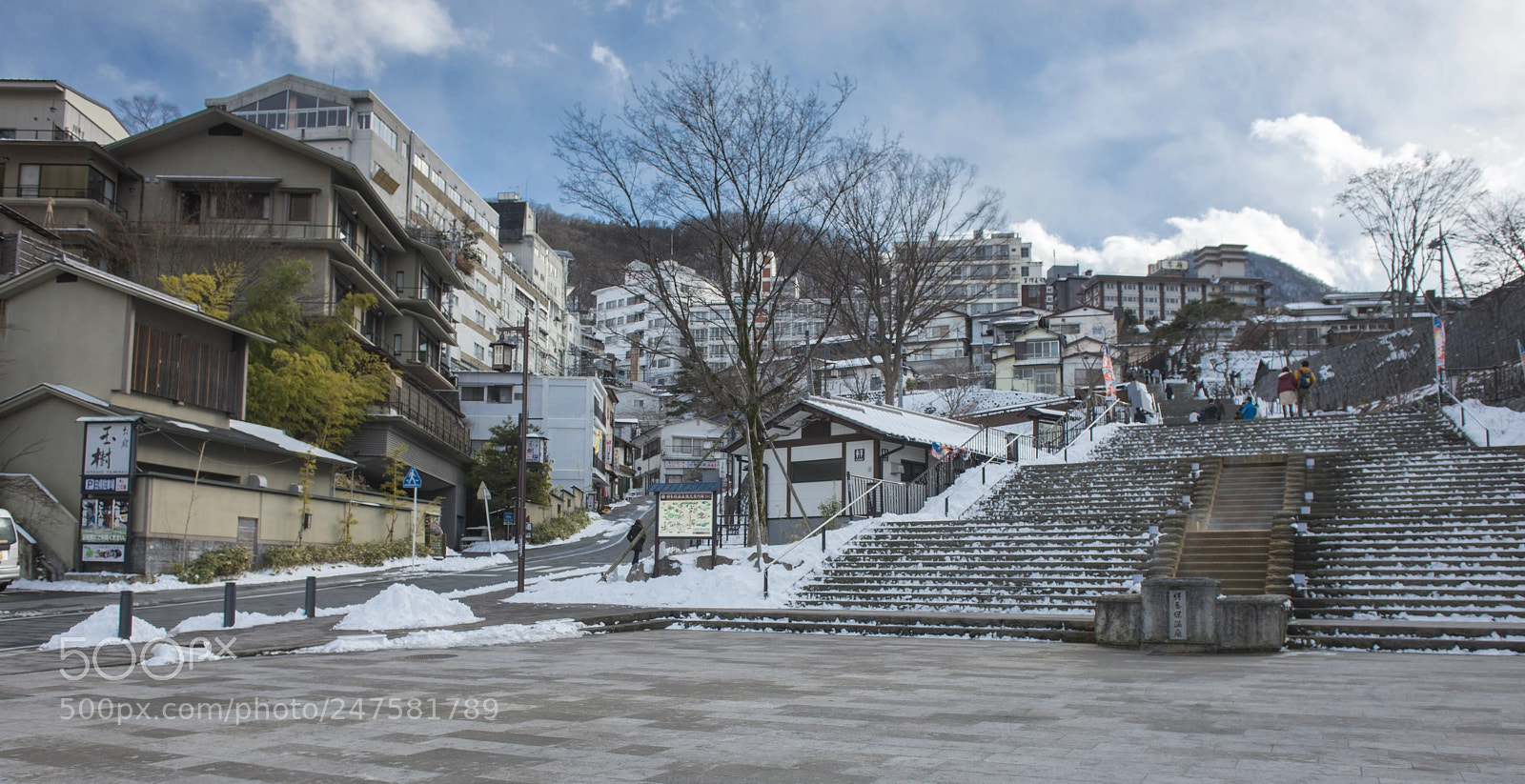 Nikon D800 sample photo. Ikaho onsen photography