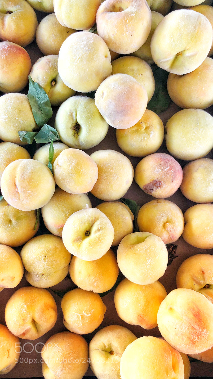 Apple iPhone X sample photo. Yellow peaches photography