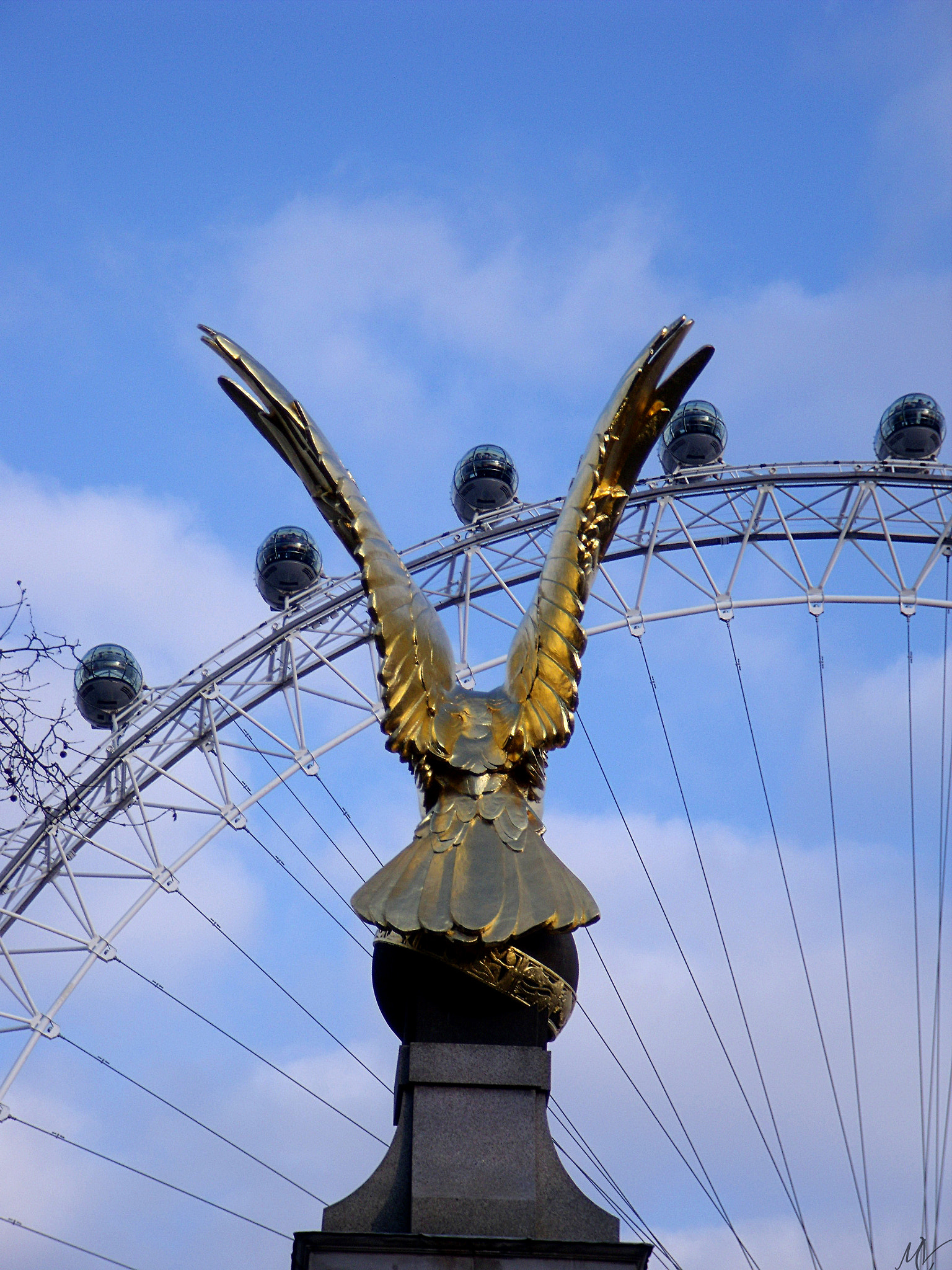 Fujifilm FinePix J110W sample photo. London eye photography