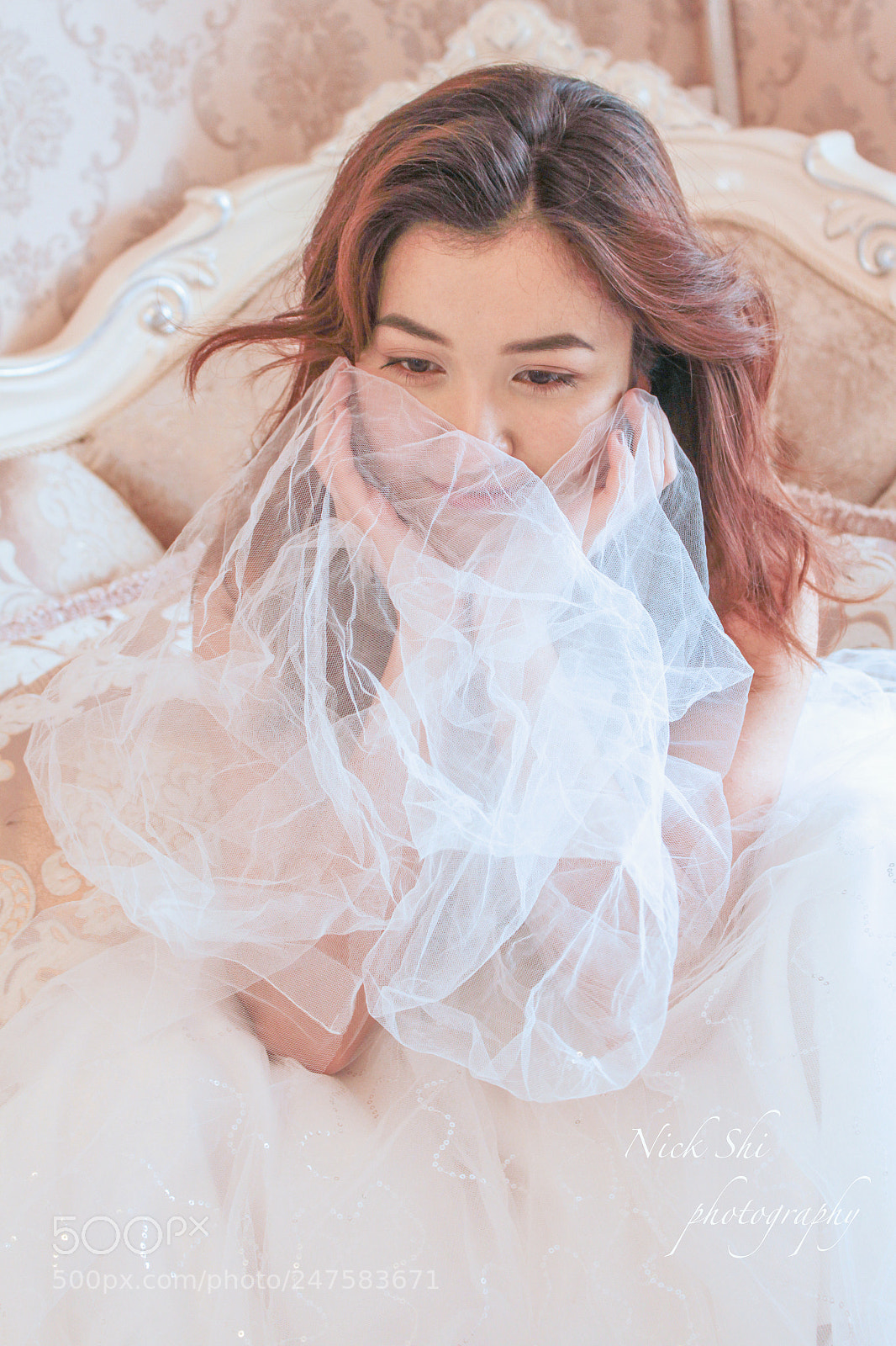 Canon EOS 700D (EOS Rebel T5i / EOS Kiss X7i) sample photo. Princess of veils 面纱 photography