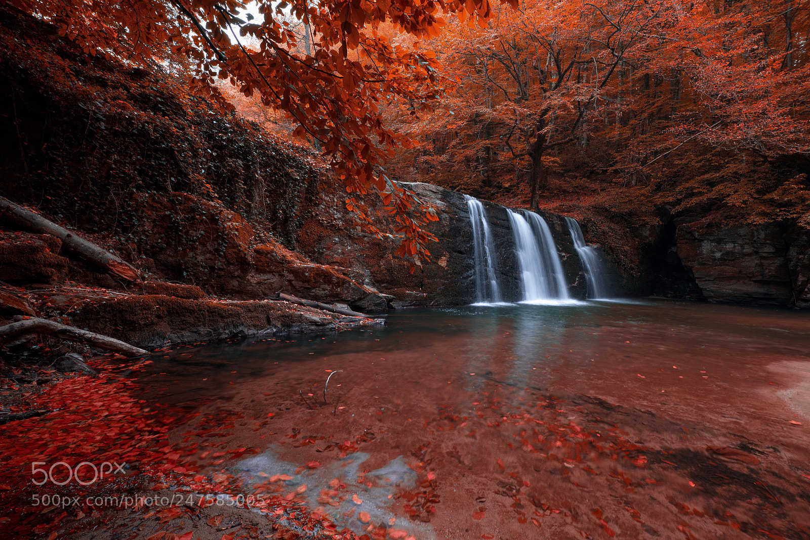 Nikon D600 sample photo. Waterfall photography