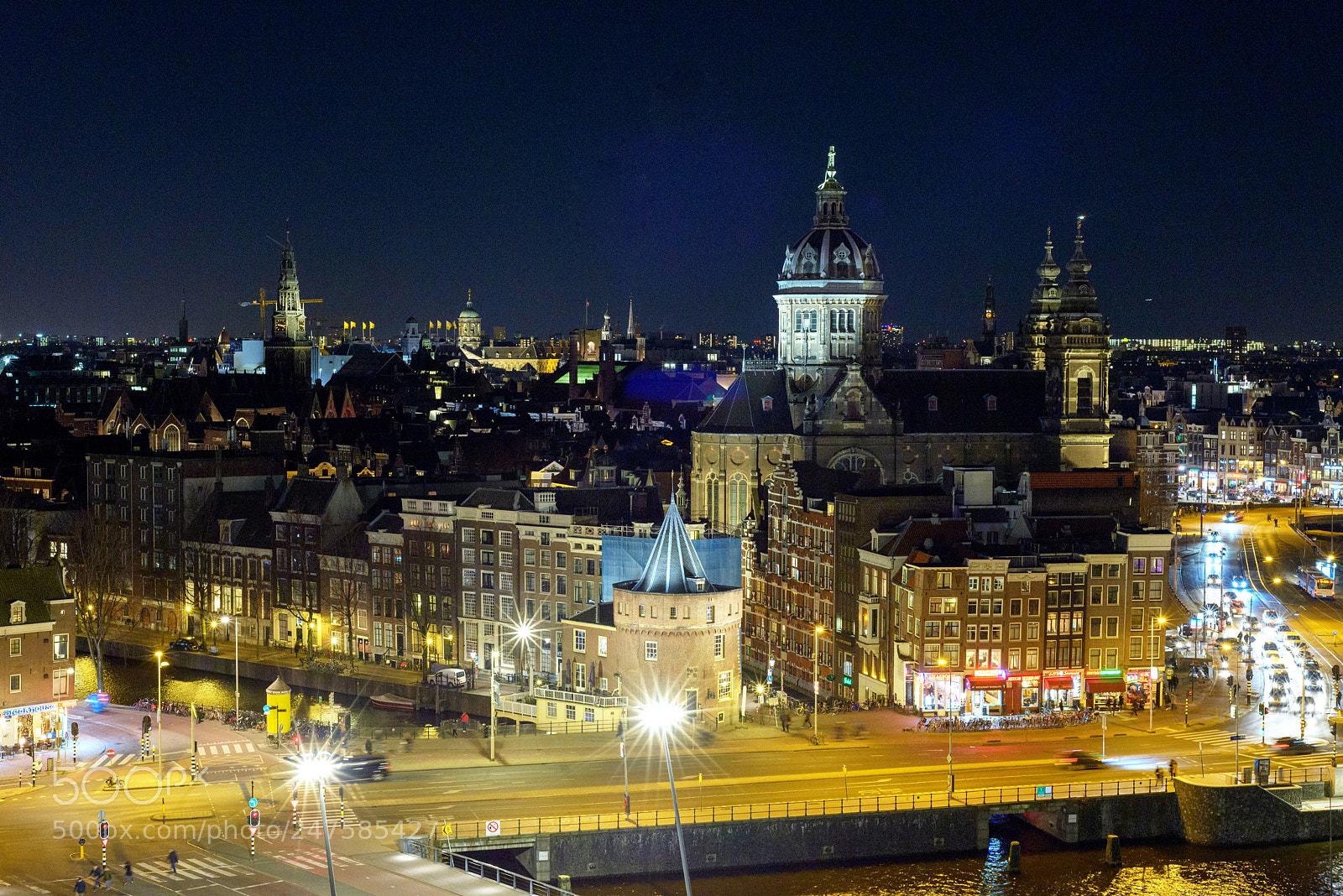 Nikon D610 sample photo. Schreierstoren en sint-nicolaaskerk photography