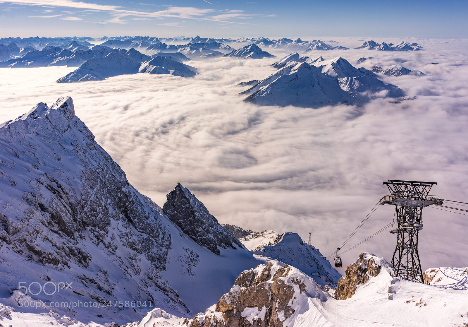 Sony a7R sample photo. Above the clouds photography