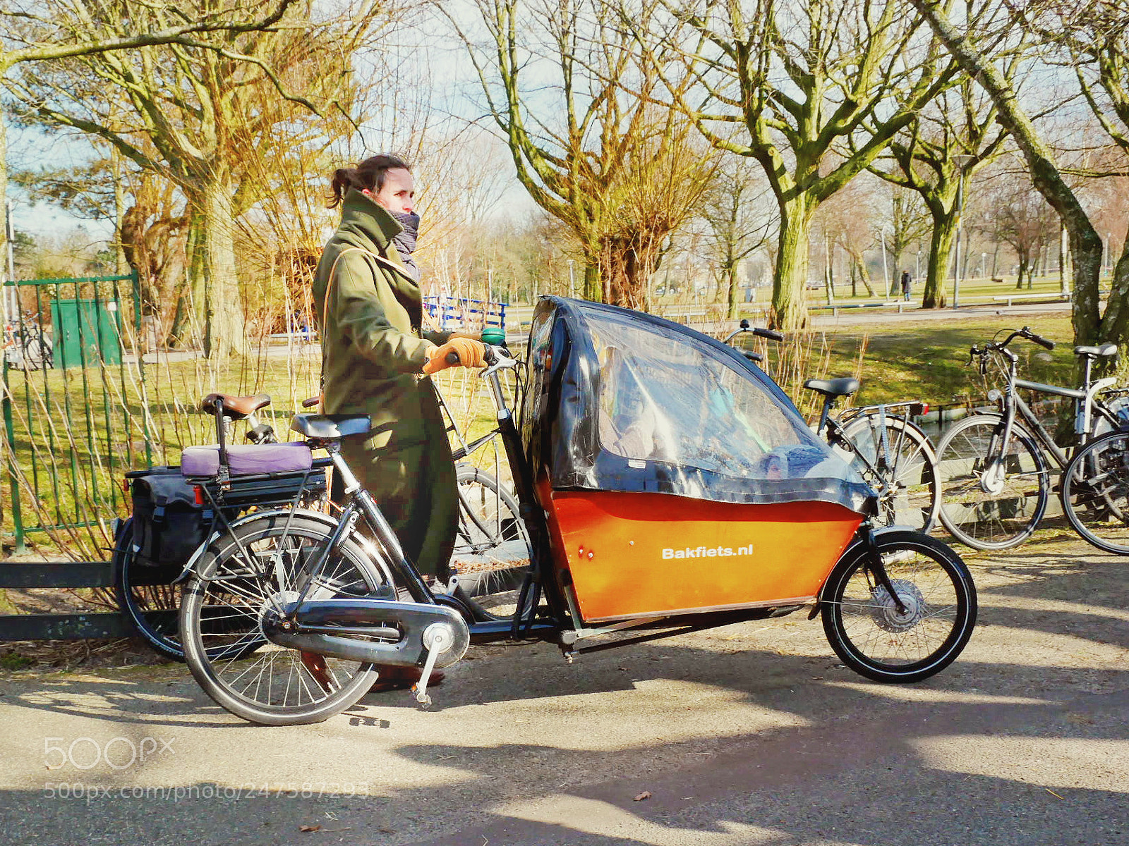 Panasonic Lumix DMC-G85 (Lumix DMC-G80) sample photo. Bakfiets photography