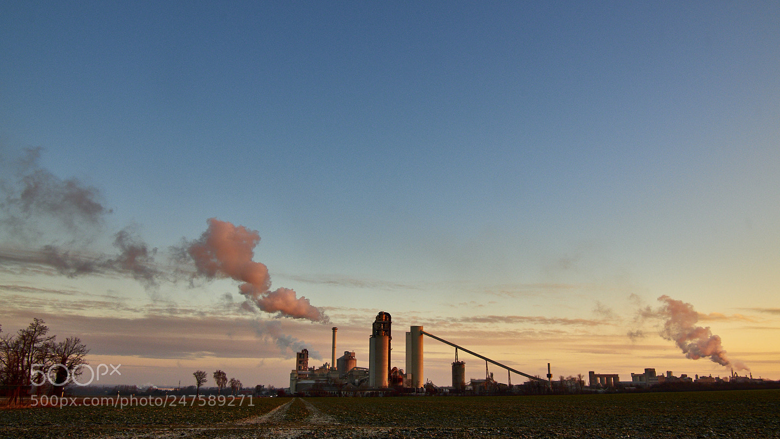 Pentax K-S2 sample photo. Cement plant photography