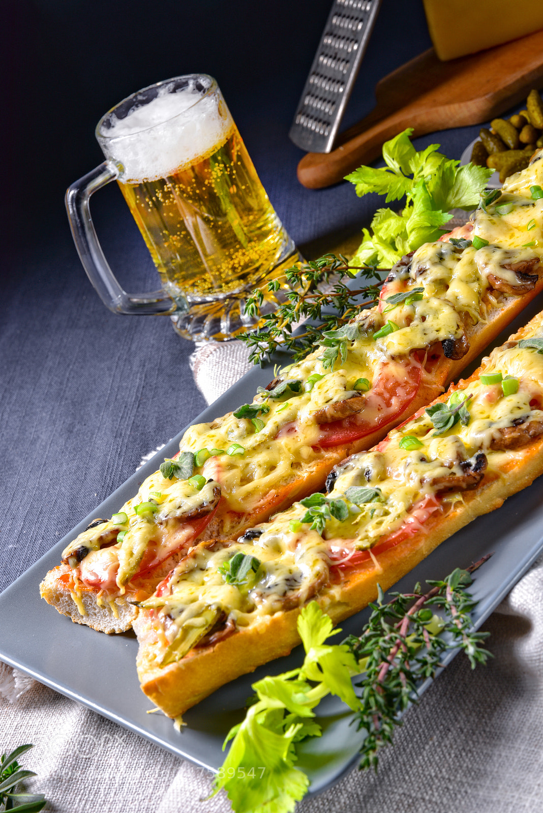 Nikon D810 sample photo. Tasty vegetarian baguette photography
