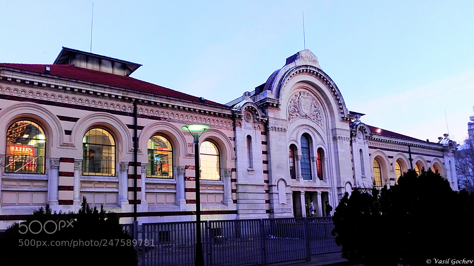 HUAWEI Y6II sample photo. Market hall hdr photography