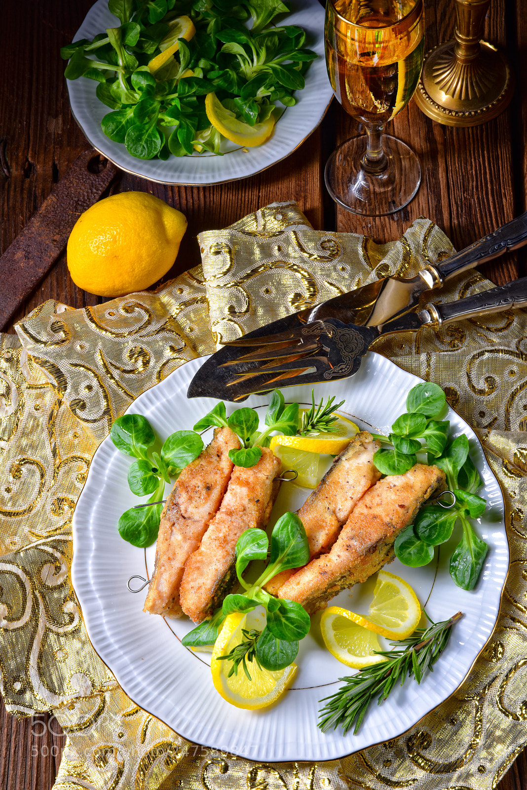 Nikon D810 sample photo. Fried carp fillet on photography