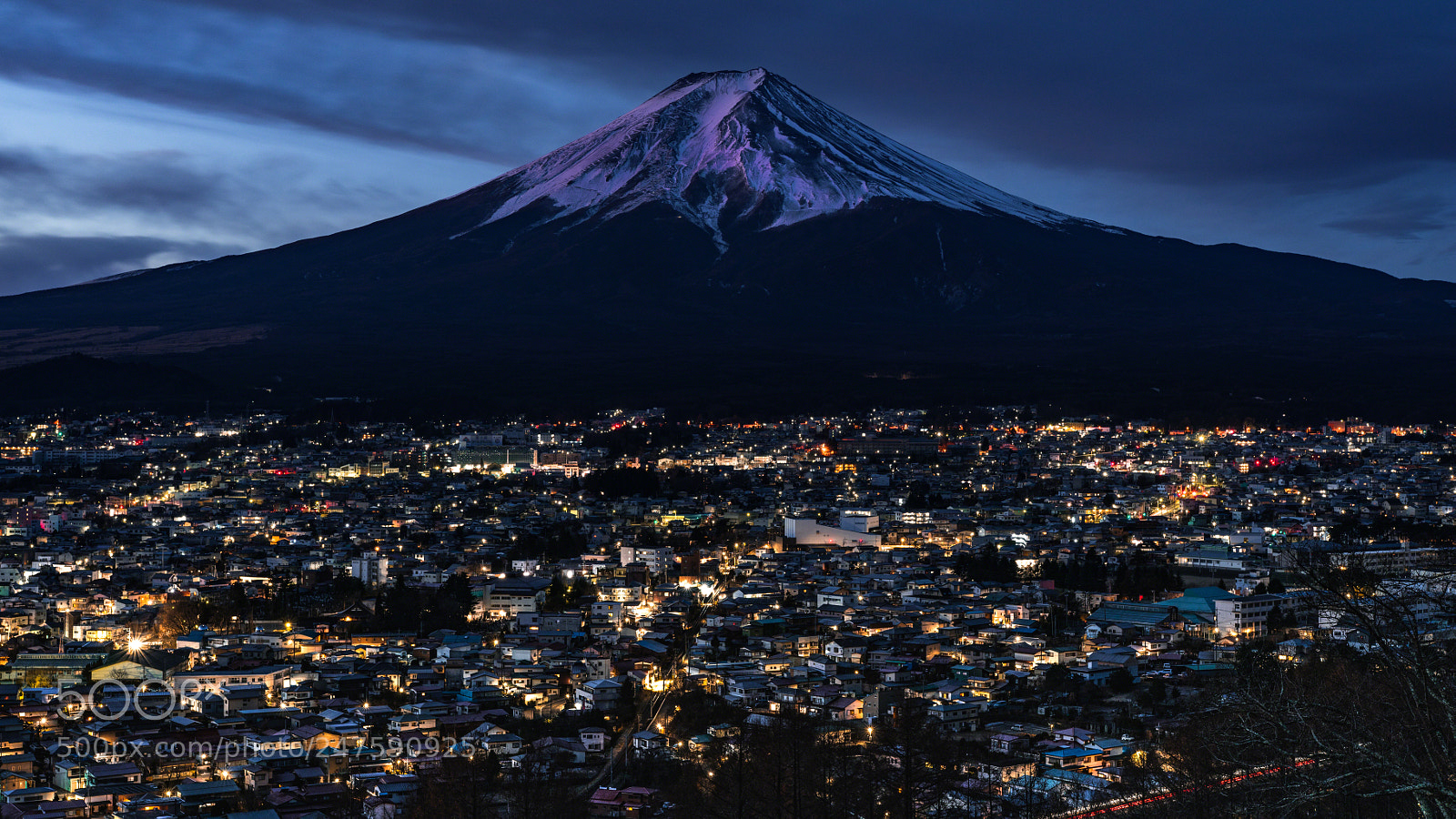 Sony a7R sample photo. Fujisan at 6:05 am photography