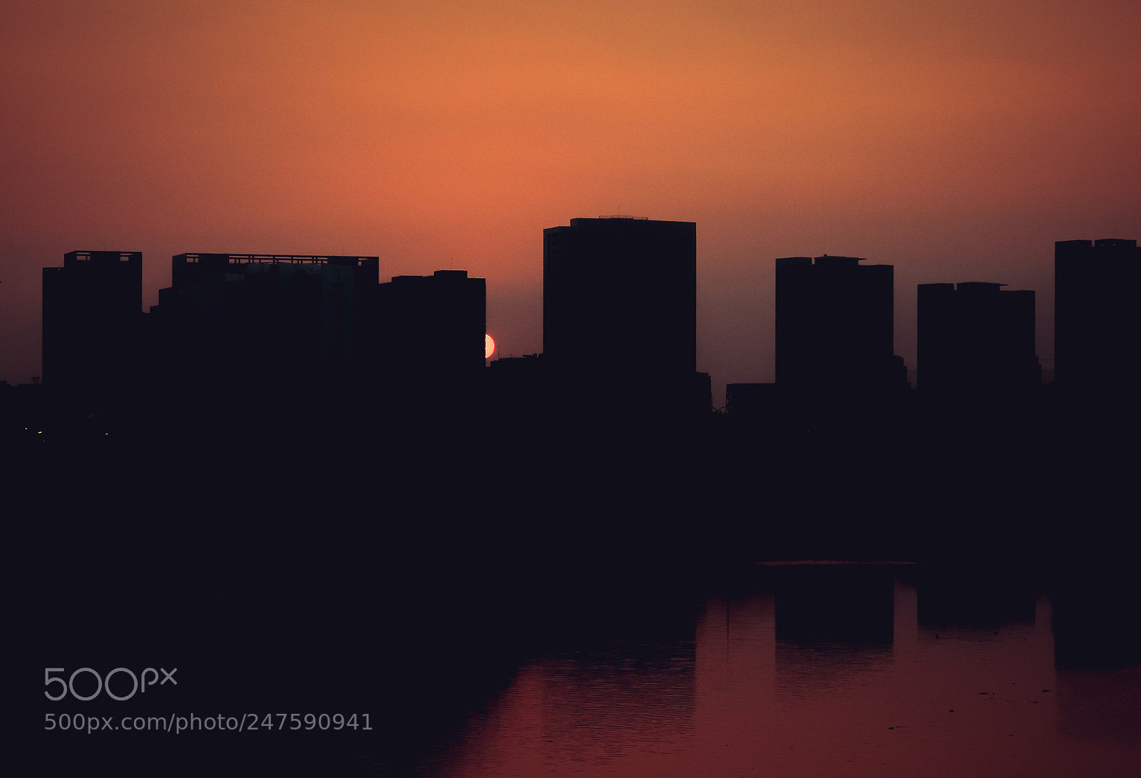 Fujifilm X-T1 sample photo. City in dawn, phu photography