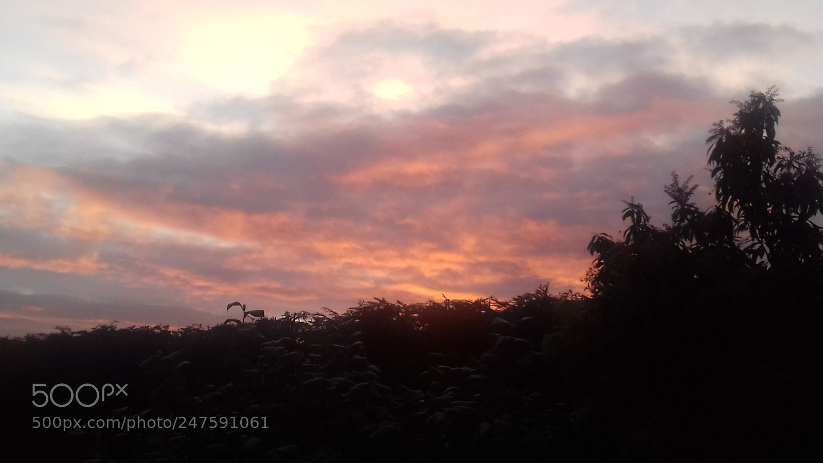 Samsung Galaxy J3(2016) sample photo. Colourful skies photography