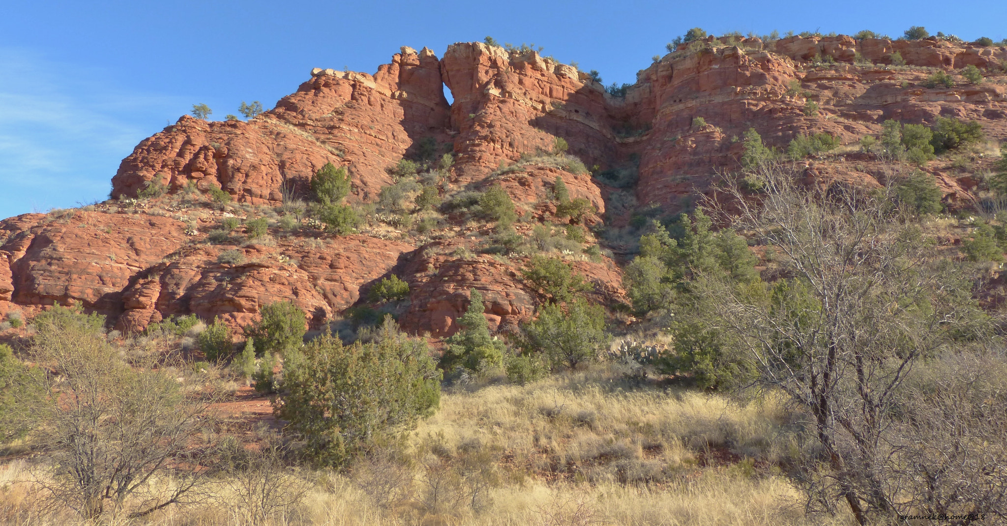 Panasonic Lumix DMC-FZ60 (Lumix DMC-FZ62) sample photo. Red rock loop photography