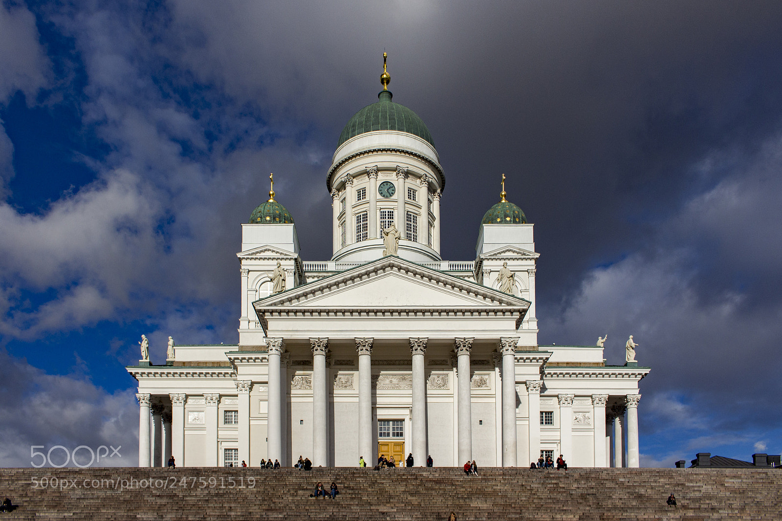 Canon EOS 700D (EOS Rebel T5i / EOS Kiss X7i) sample photo. Helsinki cathedral photography