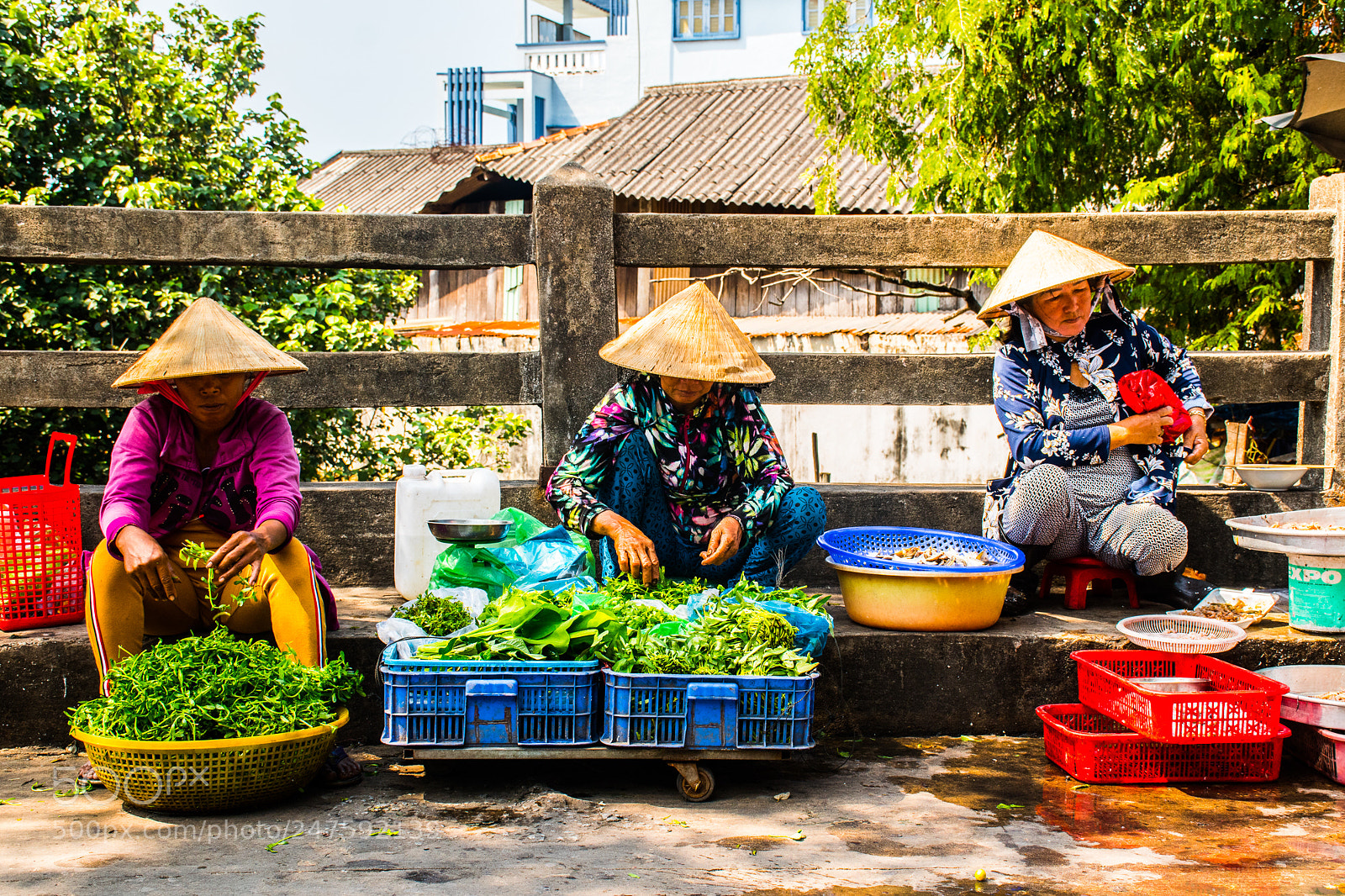 Nikon D5600 sample photo. Asian local food market photography
