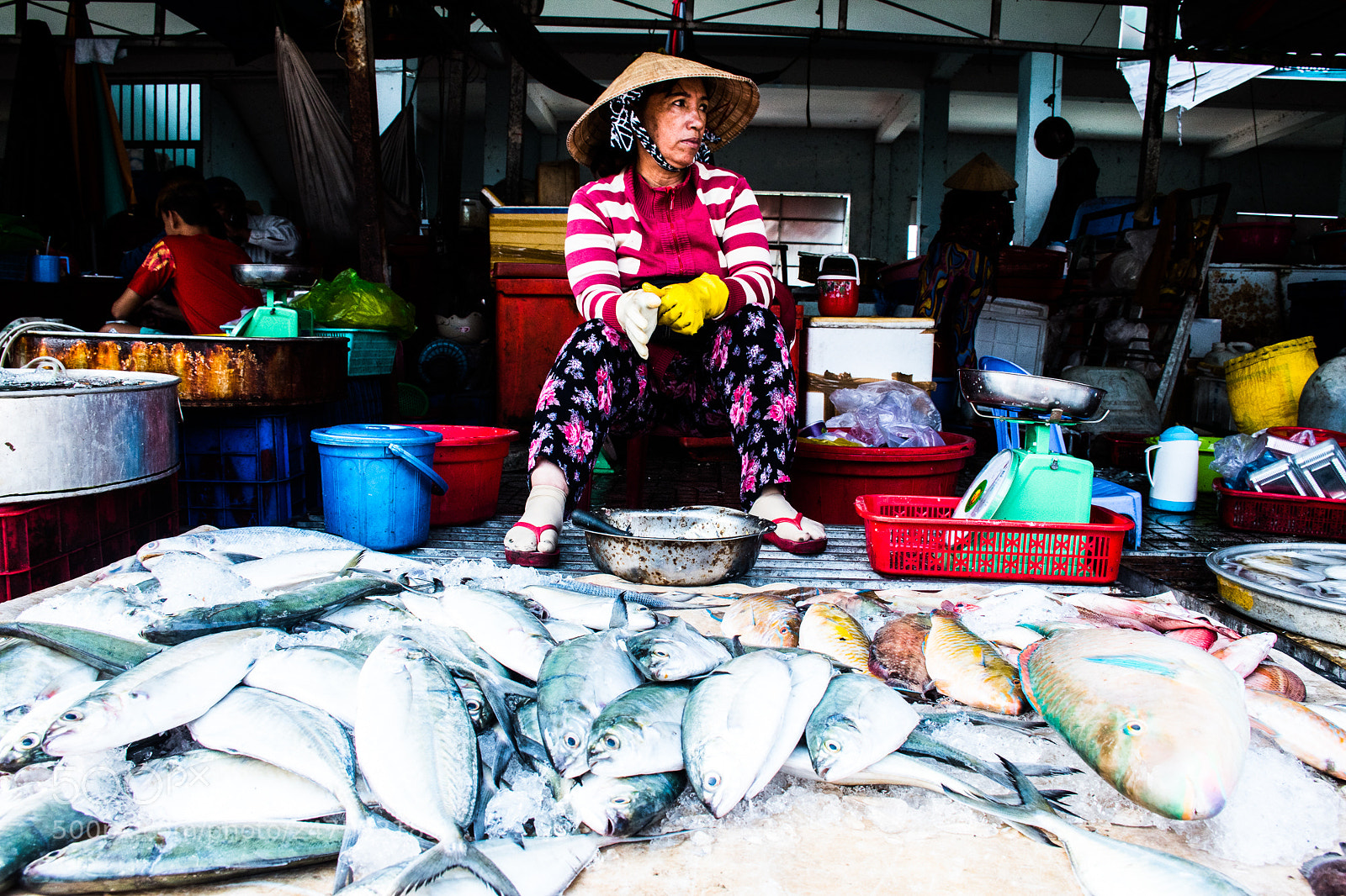 Nikon D5600 sample photo. Asian local food market photography