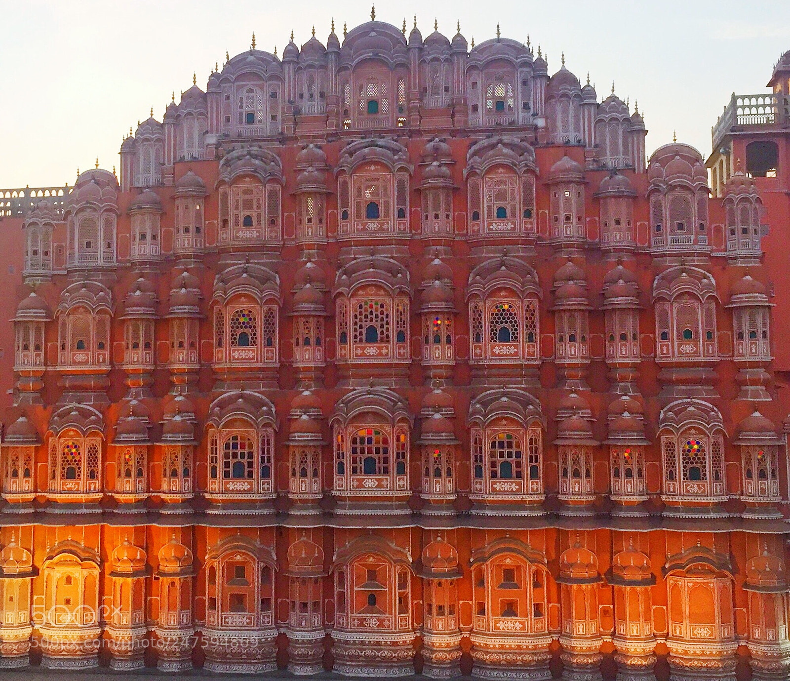 Apple iPhone 6 sample photo. Hawa mahal, jaipur photography