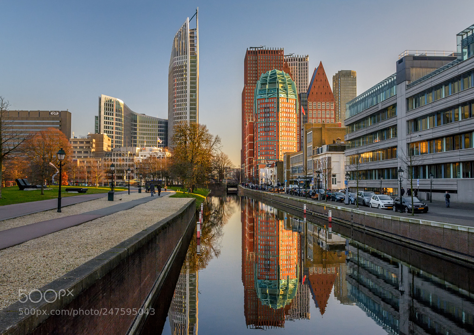Nikon D7100 sample photo. The hague skyline photography