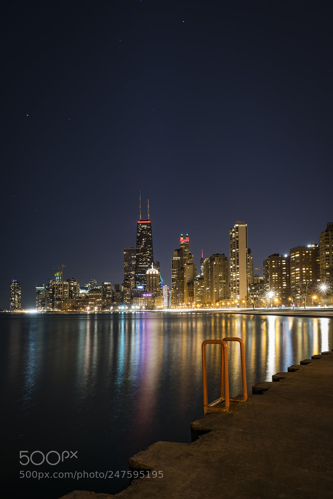 Nikon D850 sample photo. Chicago from the water's photography