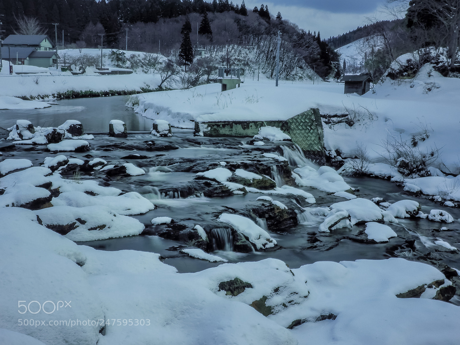 Olympus OM-D E-M1 sample photo. Rural cascade photography