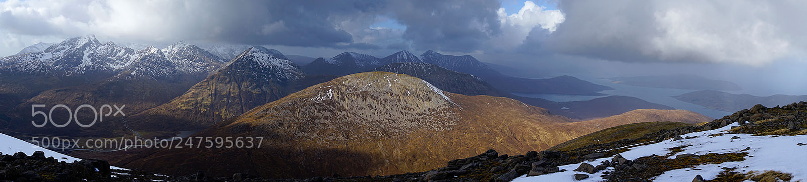 Sony a7 II sample photo. Cuillin panorama 1 photography