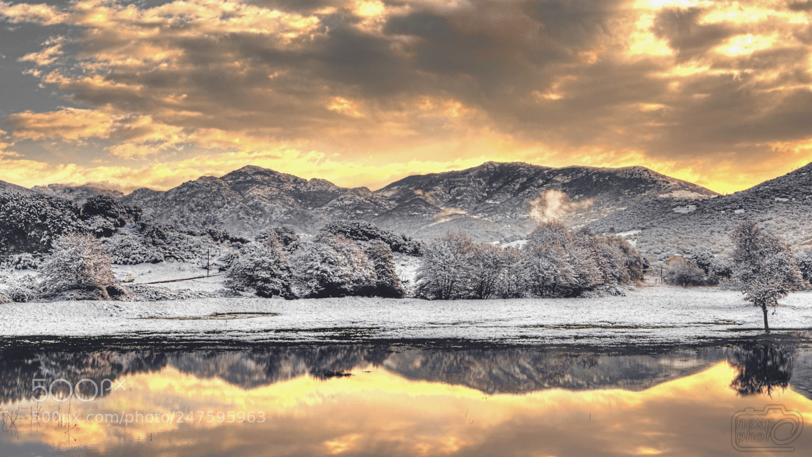 Nikon D7100 sample photo. Snow at corsica ;) photography