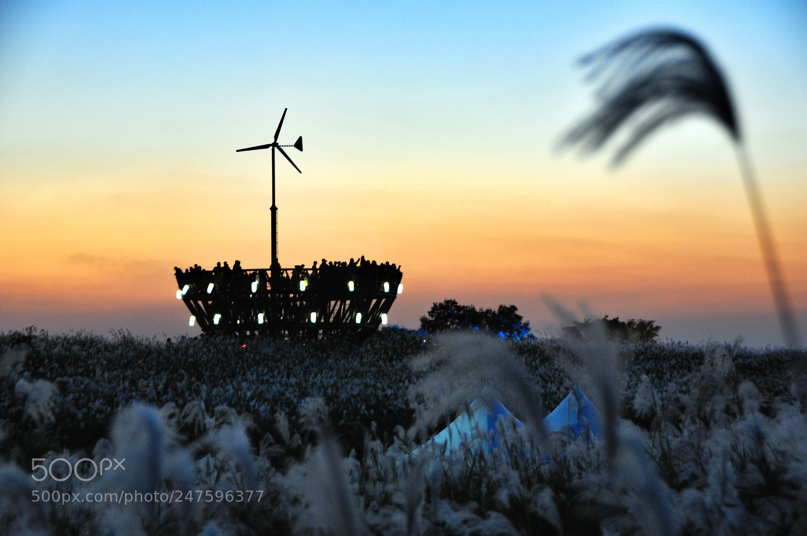 Nikon D90 sample photo. Sunset, skypark in seoul photography