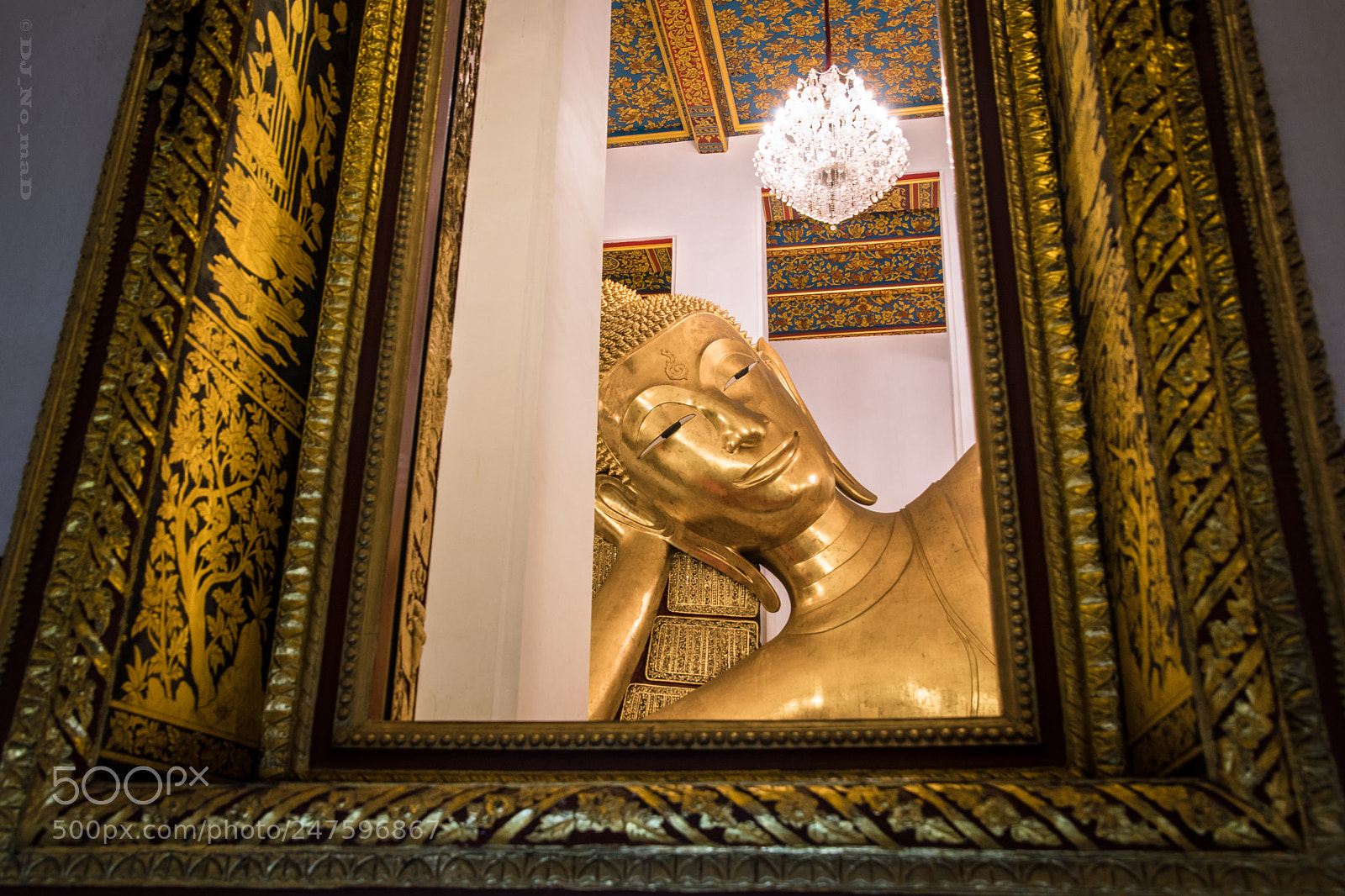 Canon EOS 80D sample photo. Reclining buddha wat ratcha photography
