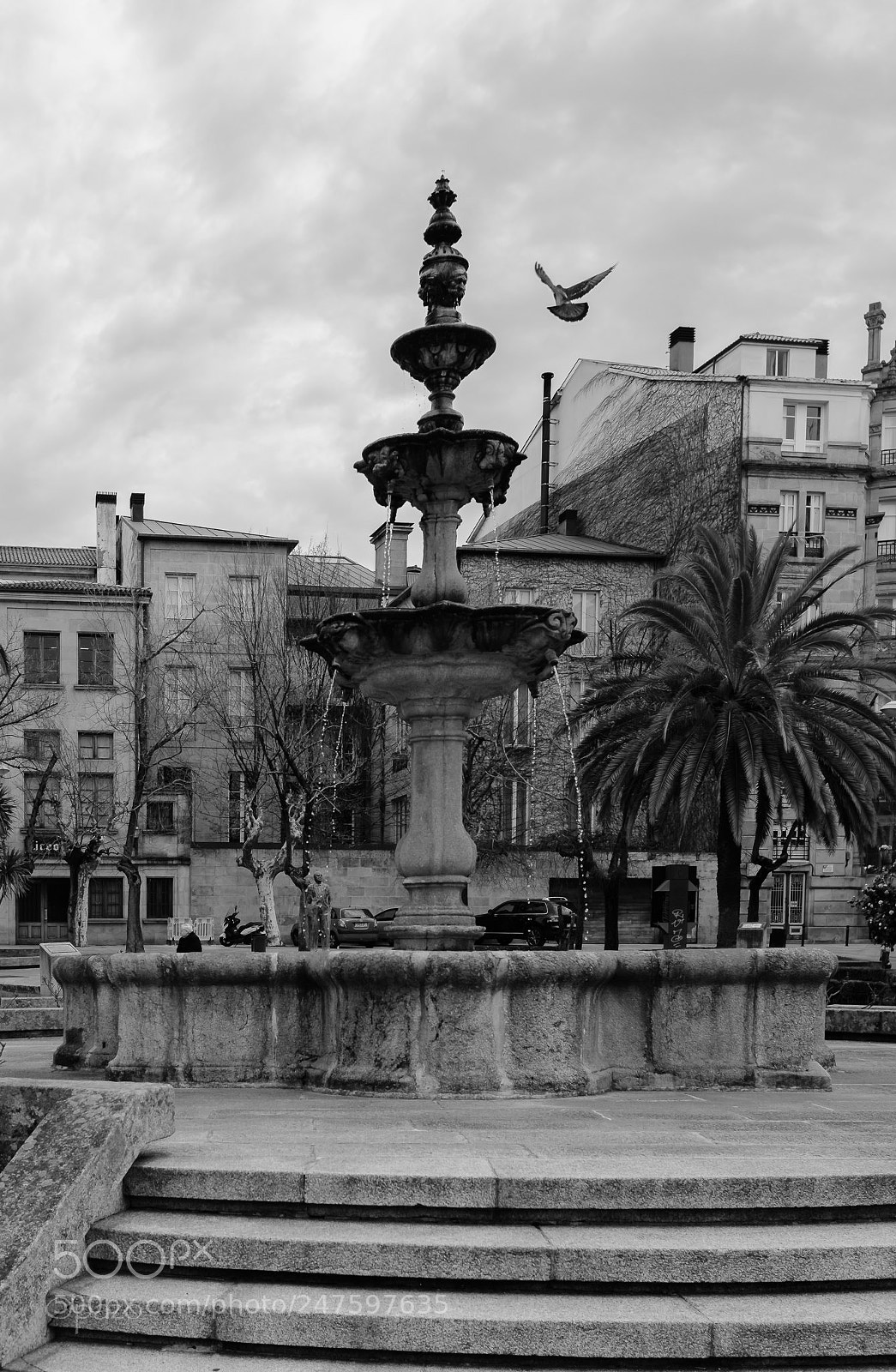 Fujifilm X100F sample photo. La fuente y la photography