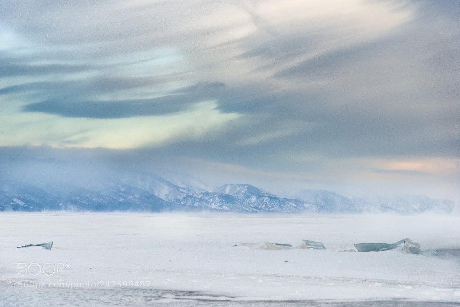 Nikon D800 sample photo. Lake baikal at winter photography