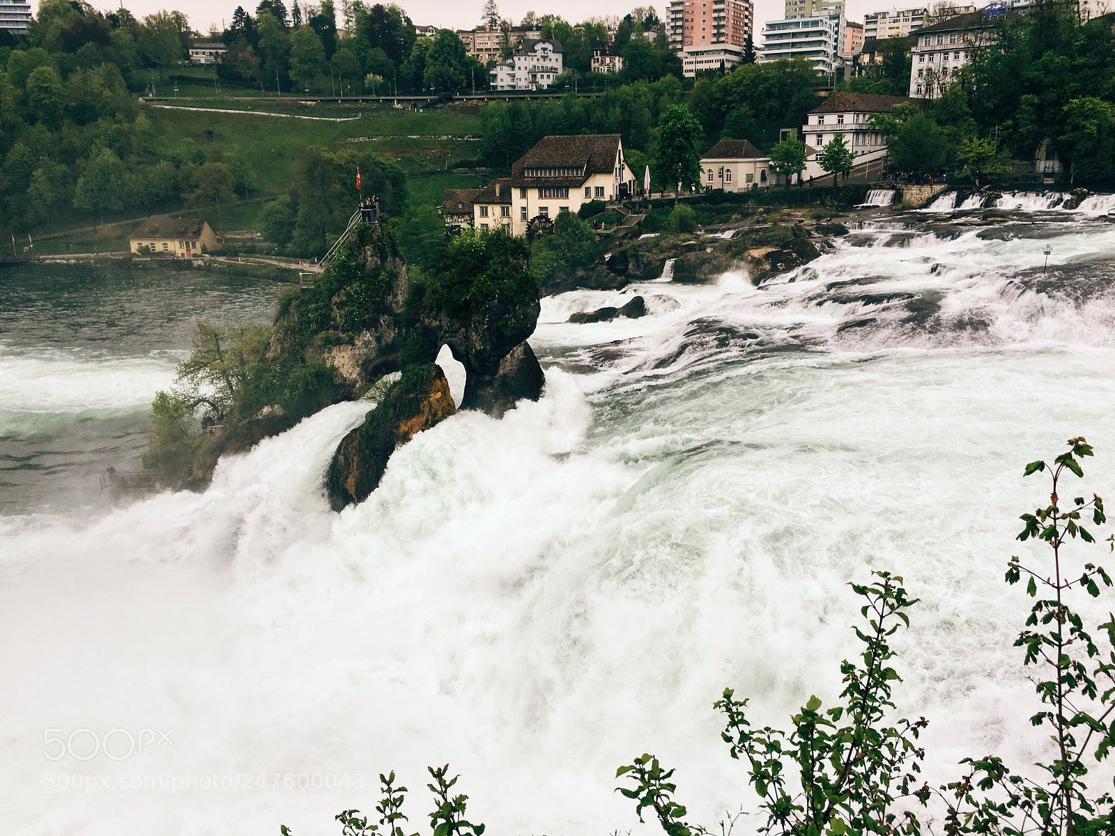 Apple iPhone 6s sample photo. Rhein waterfall photography