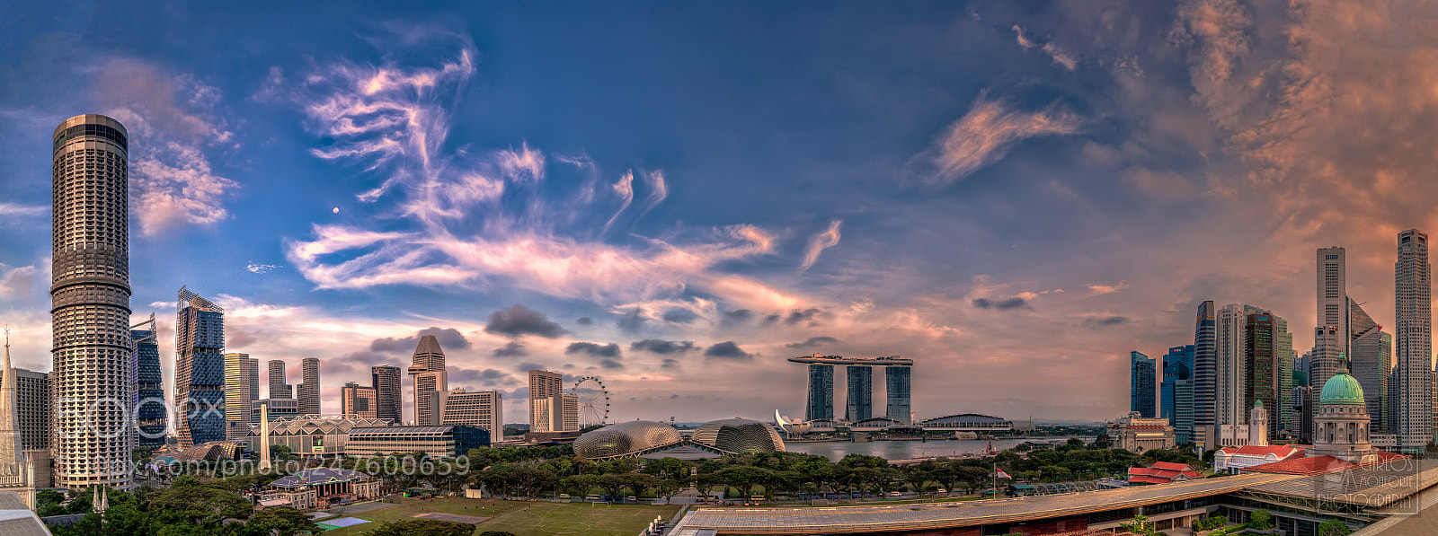 Canon EOS-1D X Mark II sample photo. Singapore skyline photography