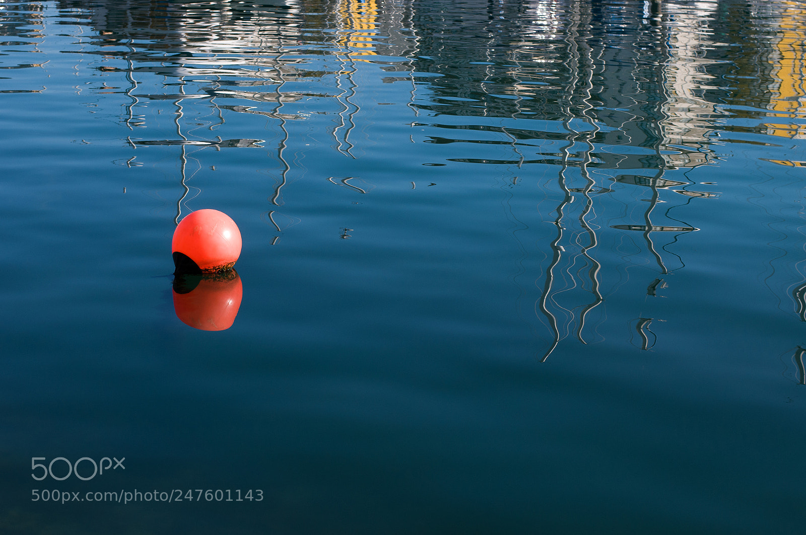 Nikon D300 sample photo. Harbour reflections photography