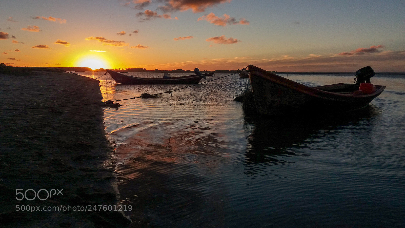 Samsung Galaxy J5 sample photo. Atardecer en la laguna photography