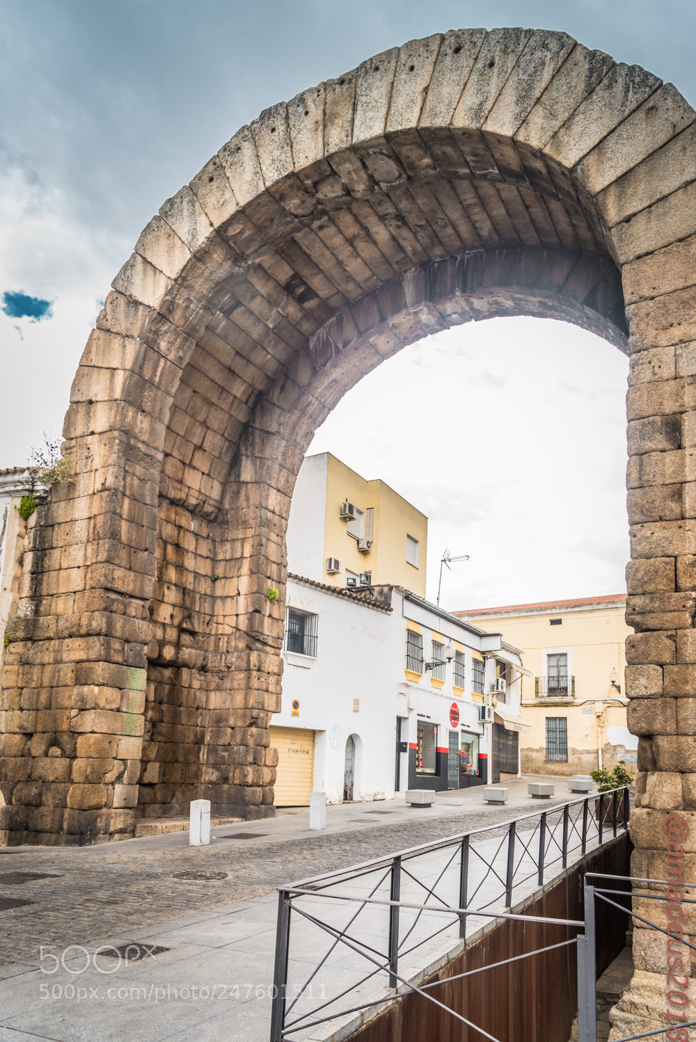 Nikon D610 sample photo. Arco de trajano photography