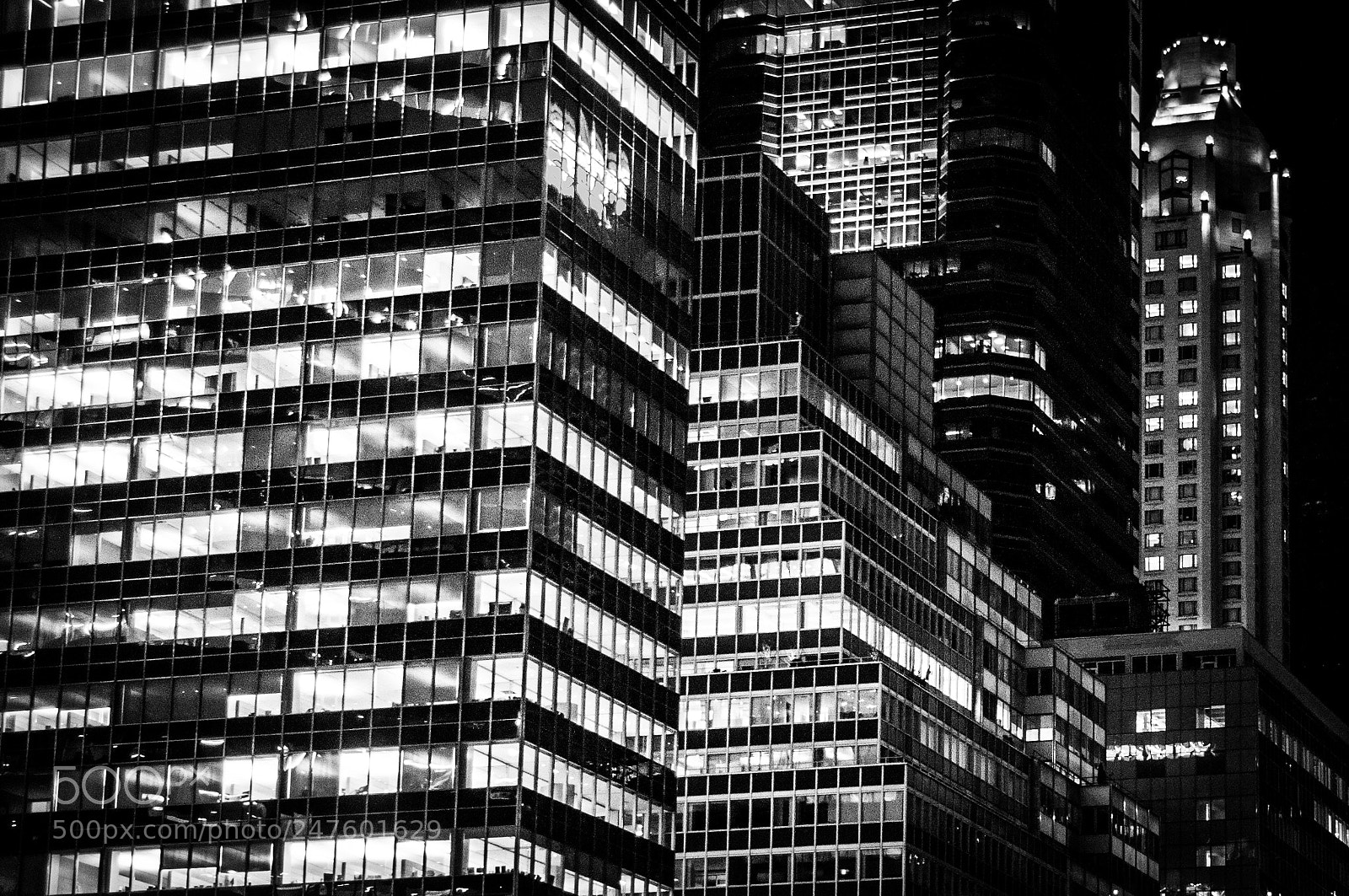 Nikon D90 sample photo. City lights photography