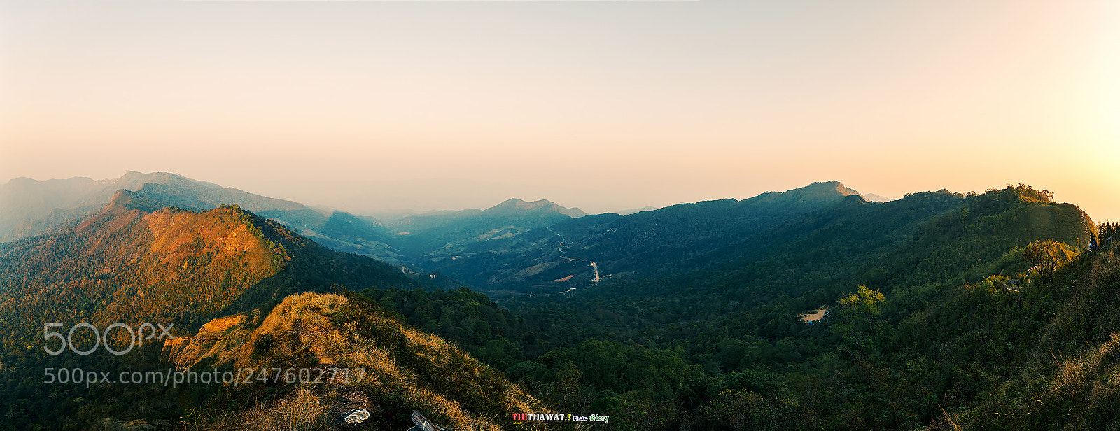 Nikon D5100 sample photo. Panorama mountain photography