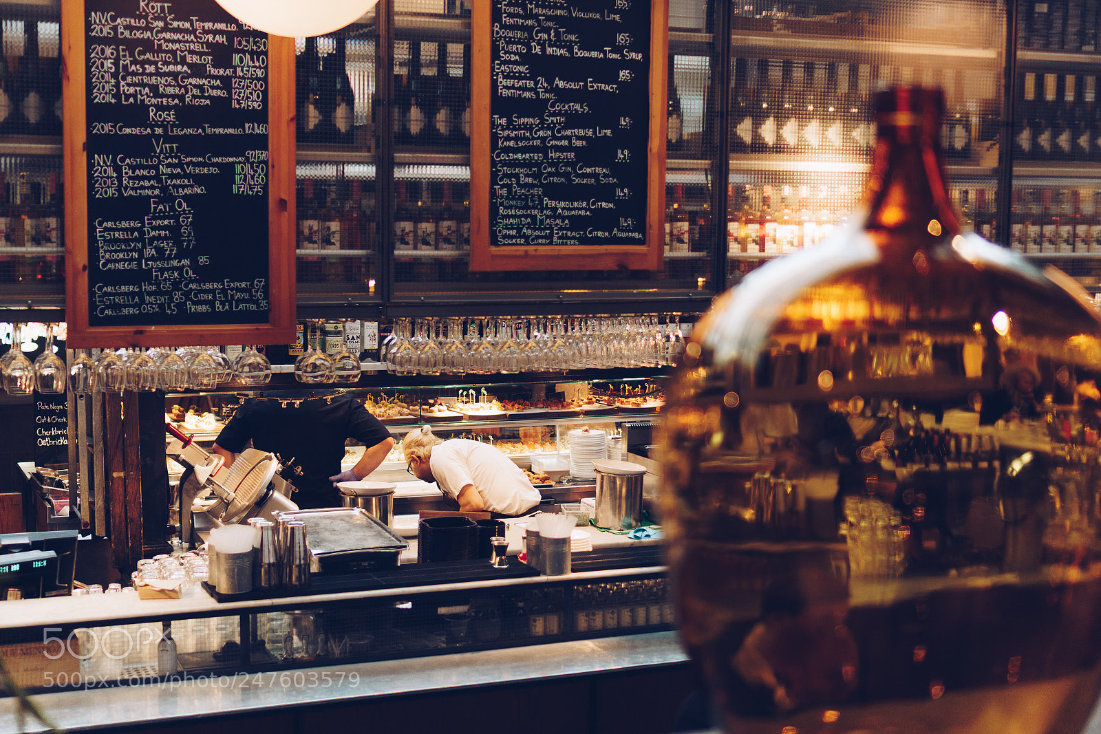 Sony a6300 sample photo. Cold in stockholm : restaurant photography