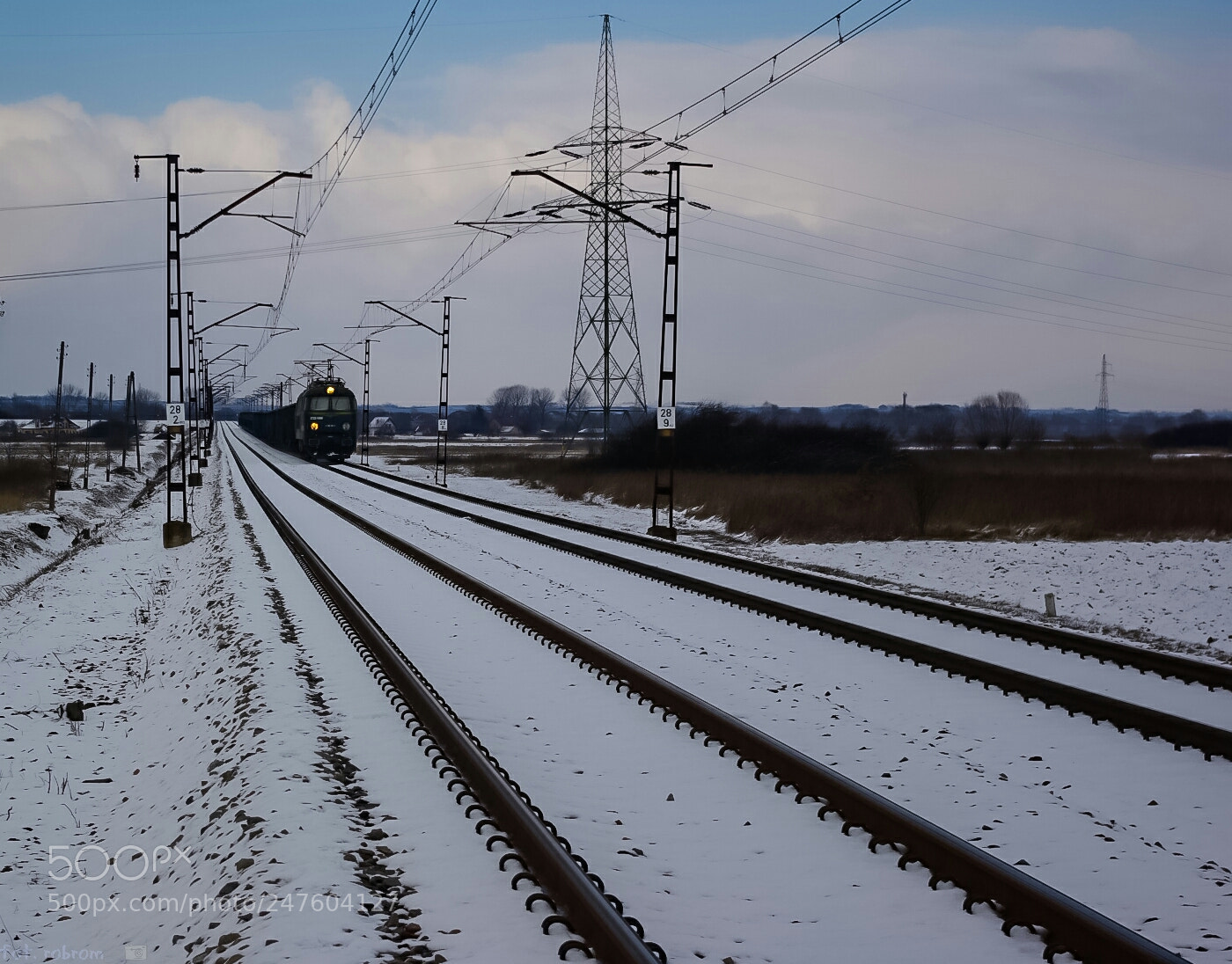 Pentax K10D sample photo. Railroad photography