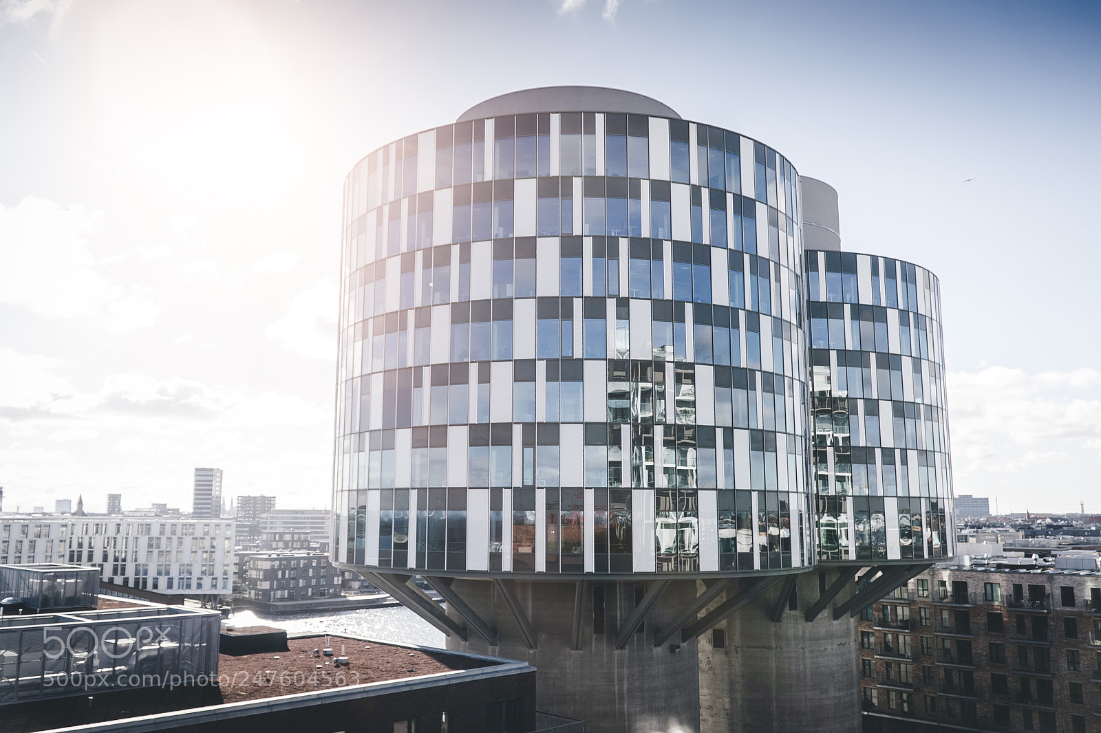 Sony a7 II sample photo. Danish architecture photography