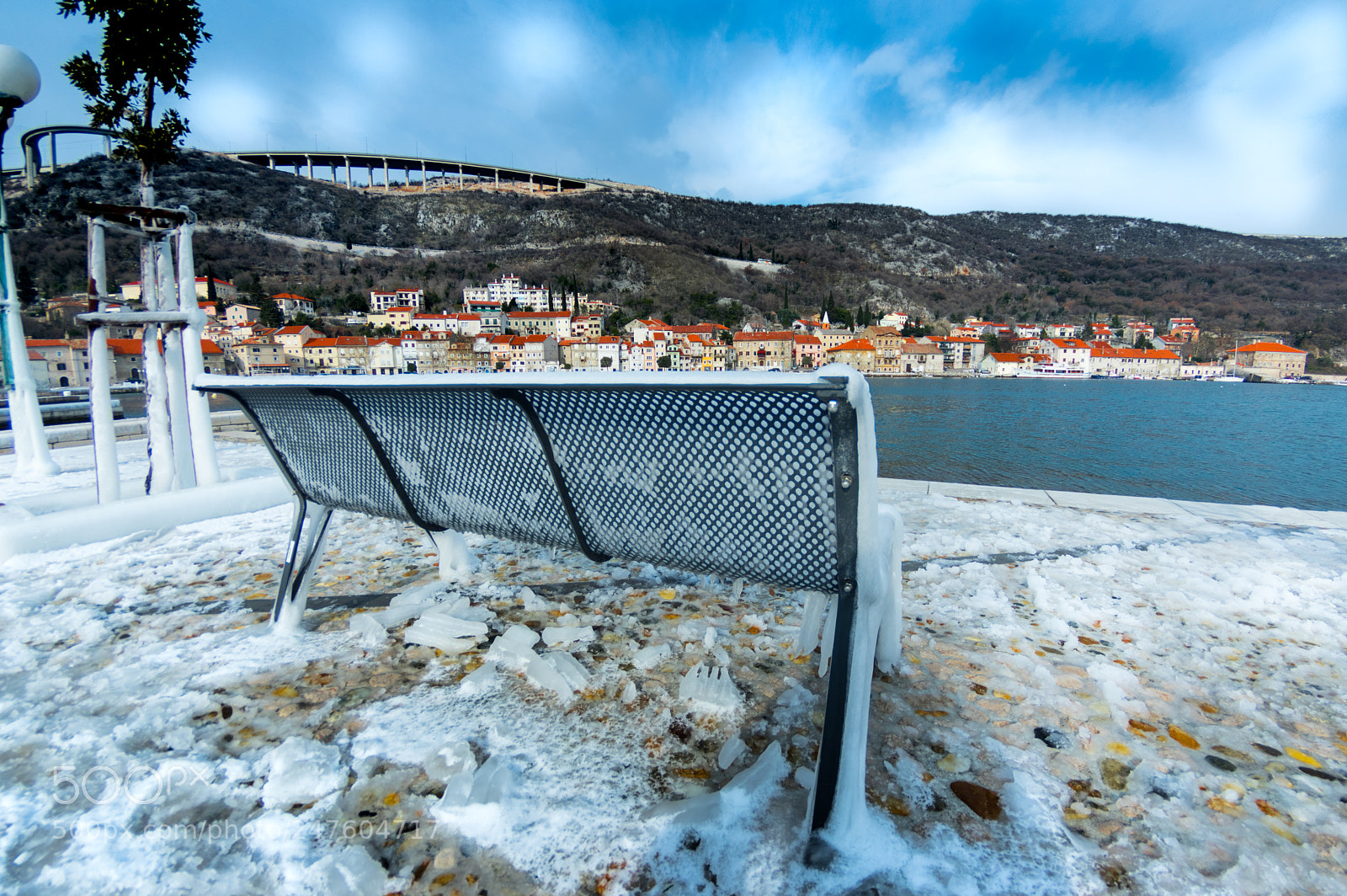 Pentax K-3 sample photo. Frozen at the coast photography
