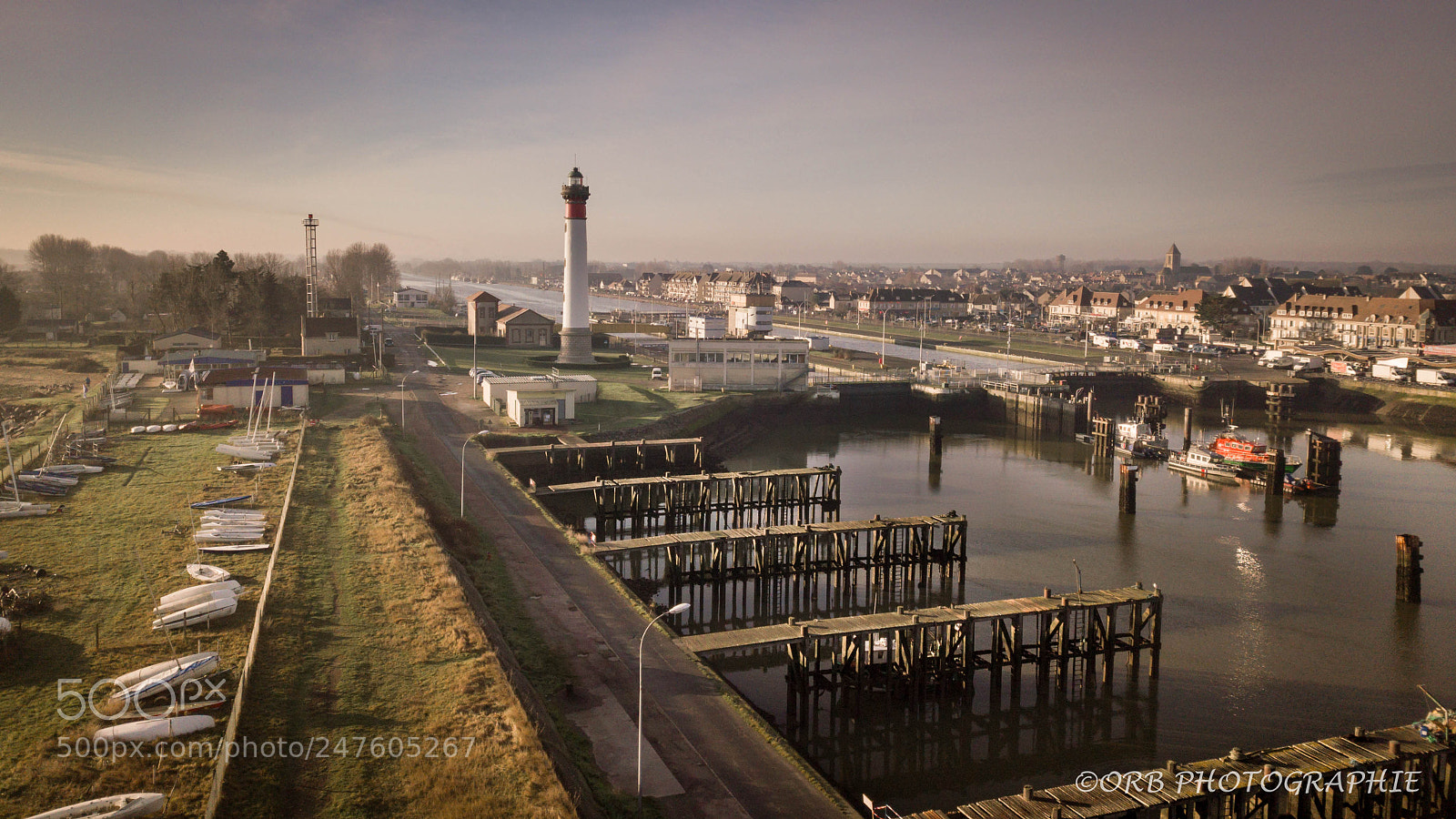 DJI FC220 sample photo. Port ouistreham photography
