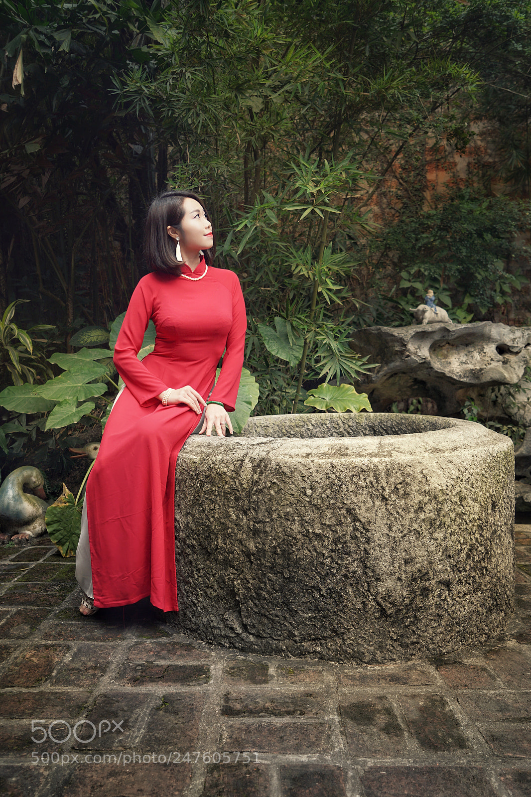 Sony a7 II sample photo. Aodai in thanh chuong photography