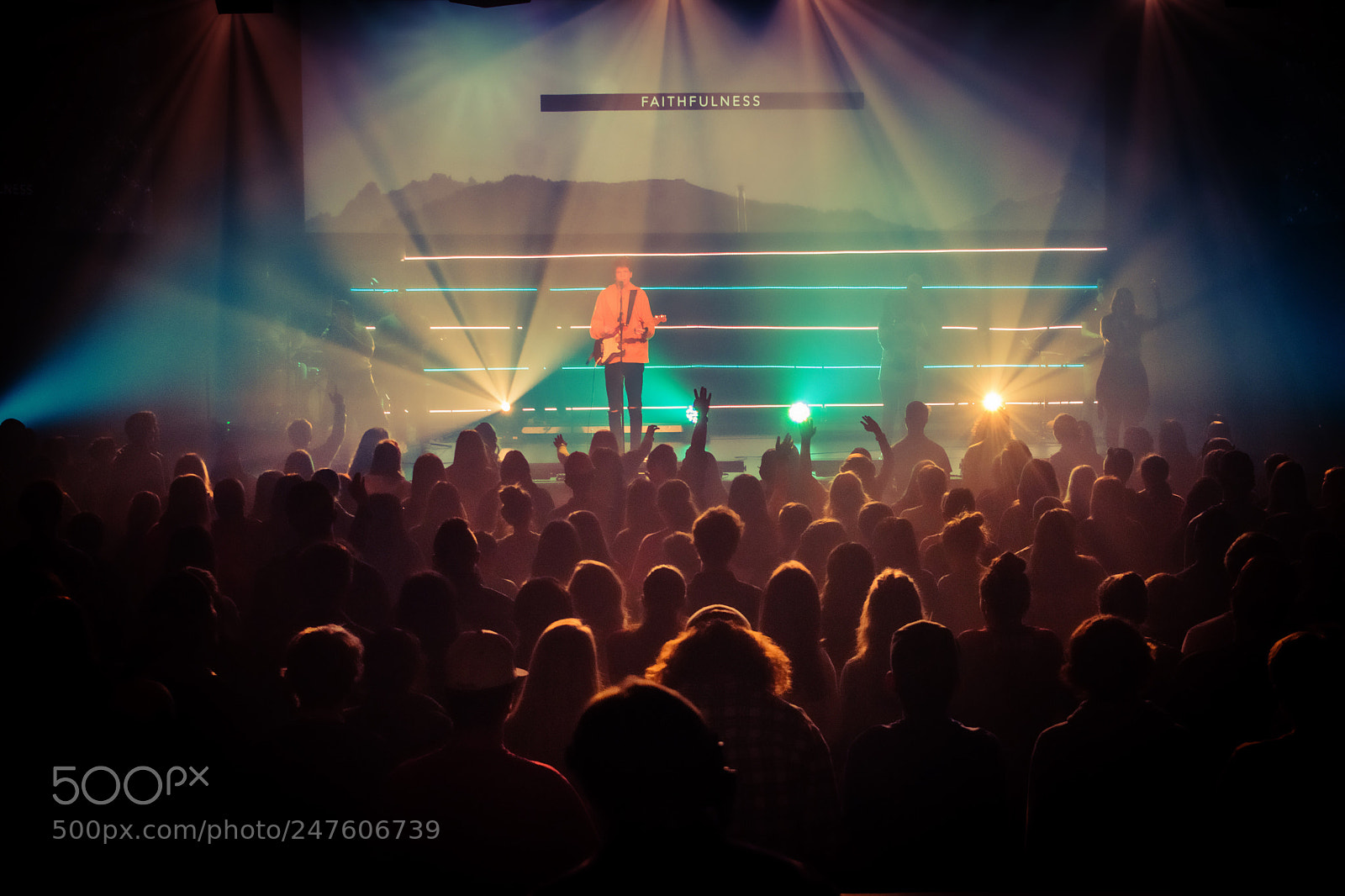 Nikon D3400 sample photo. Concert photography